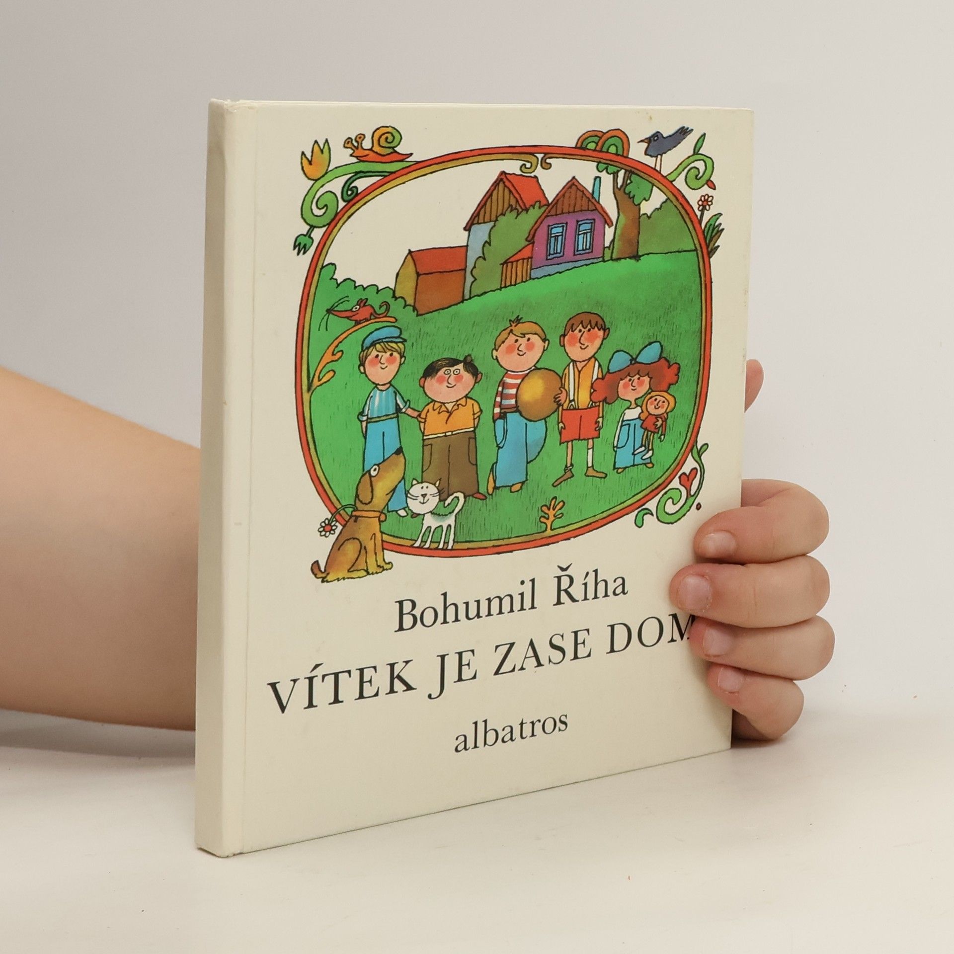 Bohumil Říha Vítek je zase doma