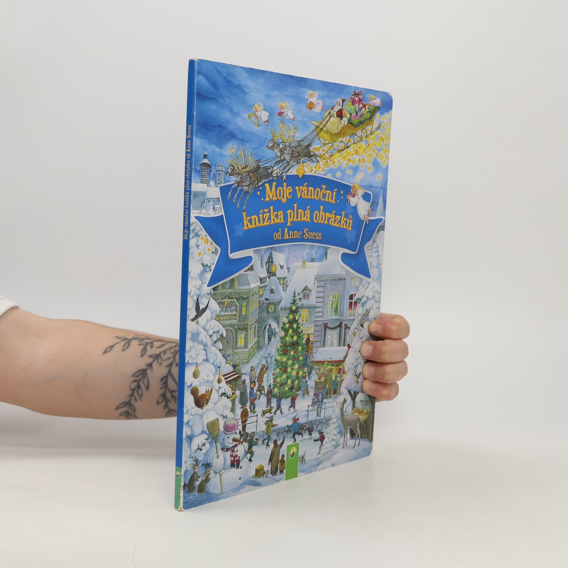 Anne Suess Moje vánoční knížka plná obrázků