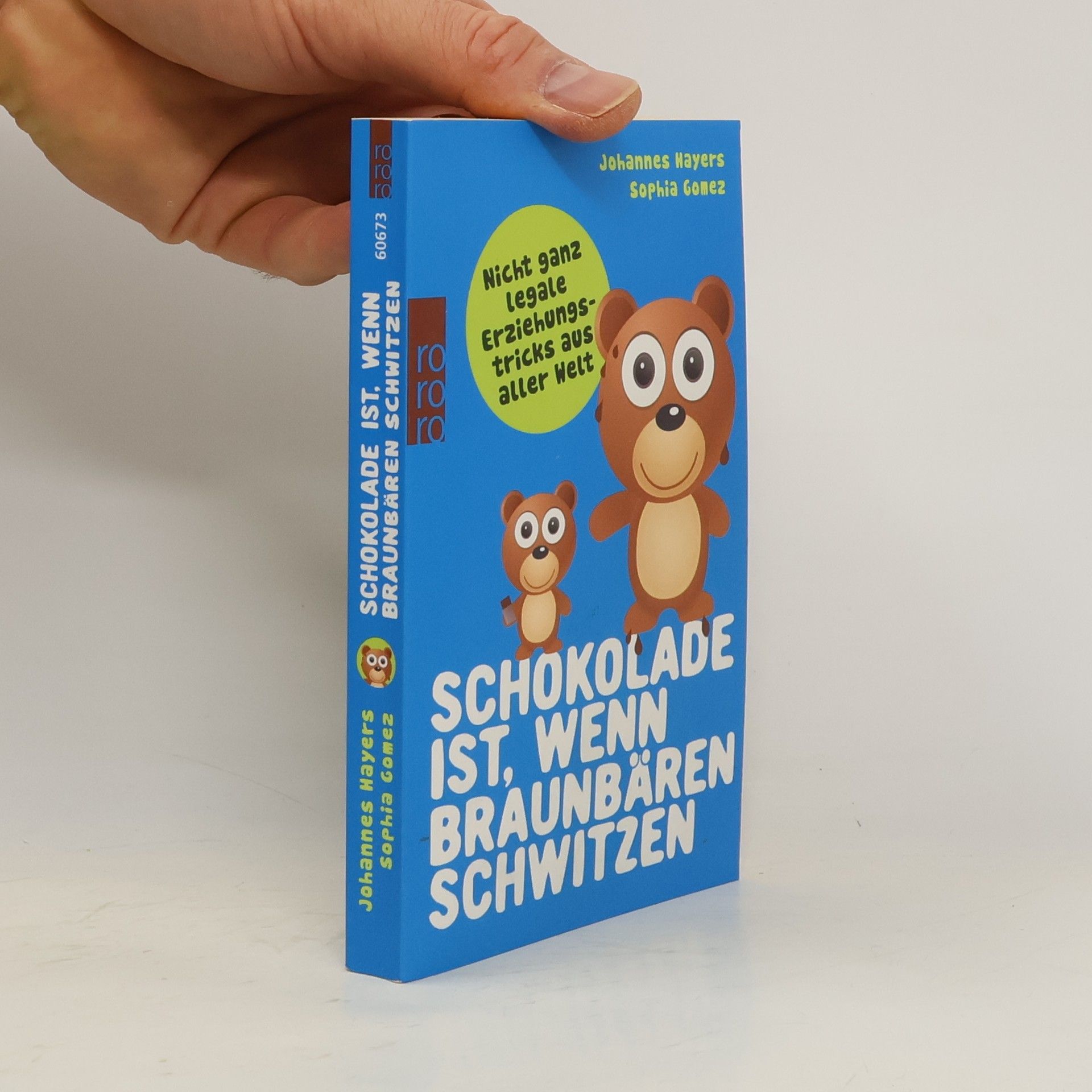 Schokolade ist, wenn Braunbären schwitzen