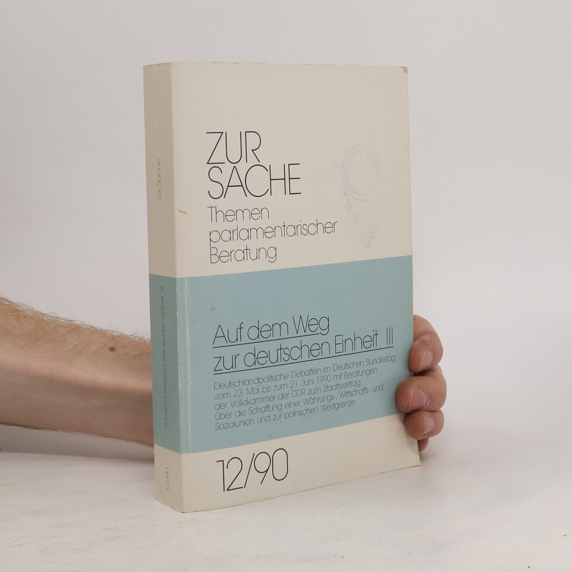 Collectif d'auteurs Auf dem Weg zur deutschen Einheit