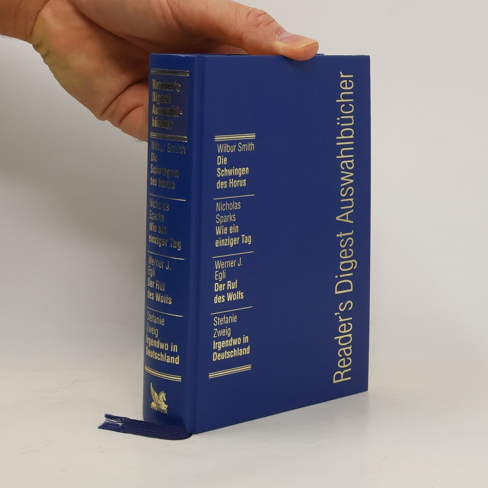 Autorenkollektiv Reader's Digest Auswahlbücher. Die Schwingen des Horus, Wie ein einziger Tag, Der Ruf des Wolfs, Ingerdwo in Deutschland