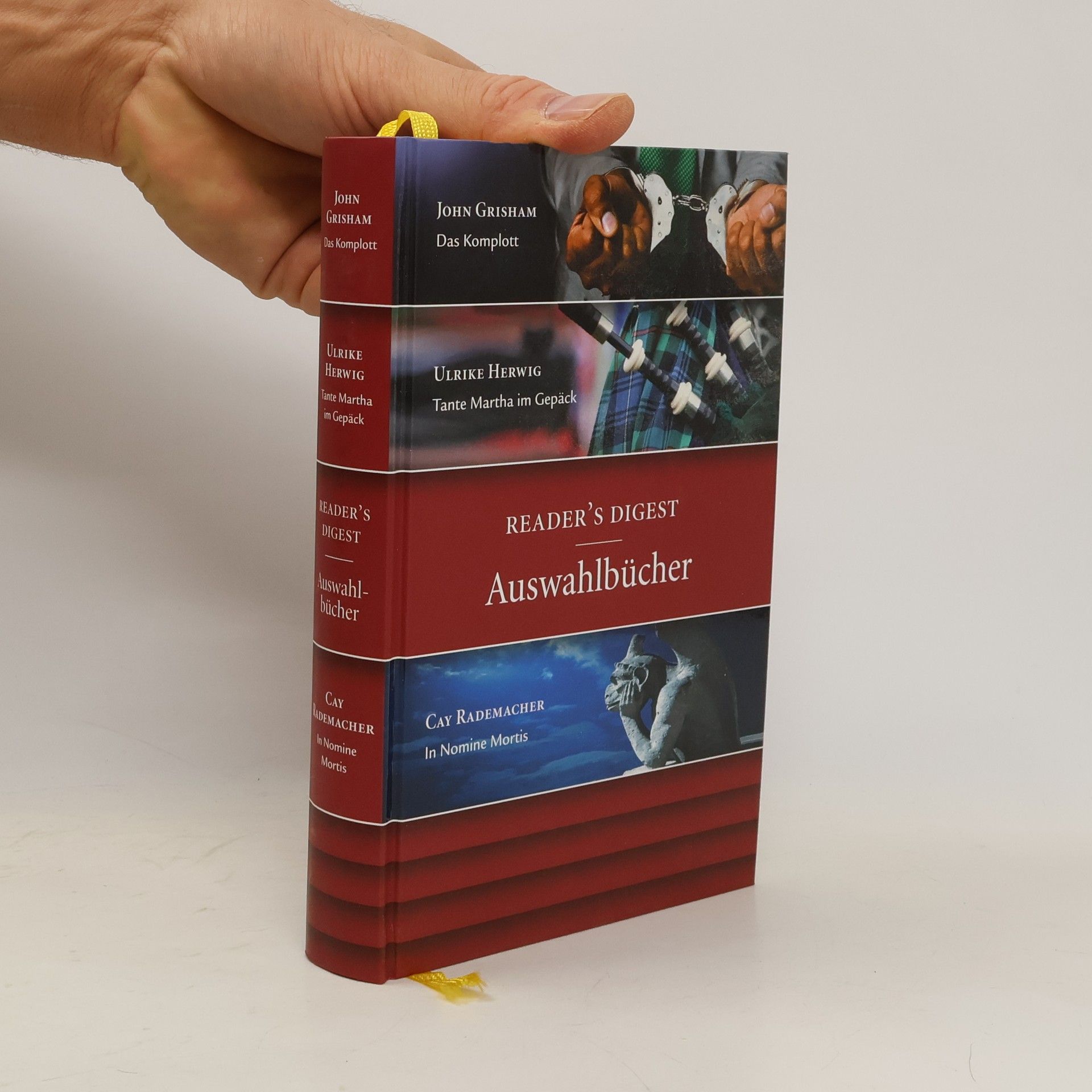 John Grisham Auswahlbücher Bestseller-Sonderband: Das Komplott / Tante Martha im Gepäck / In Nomine Mortis