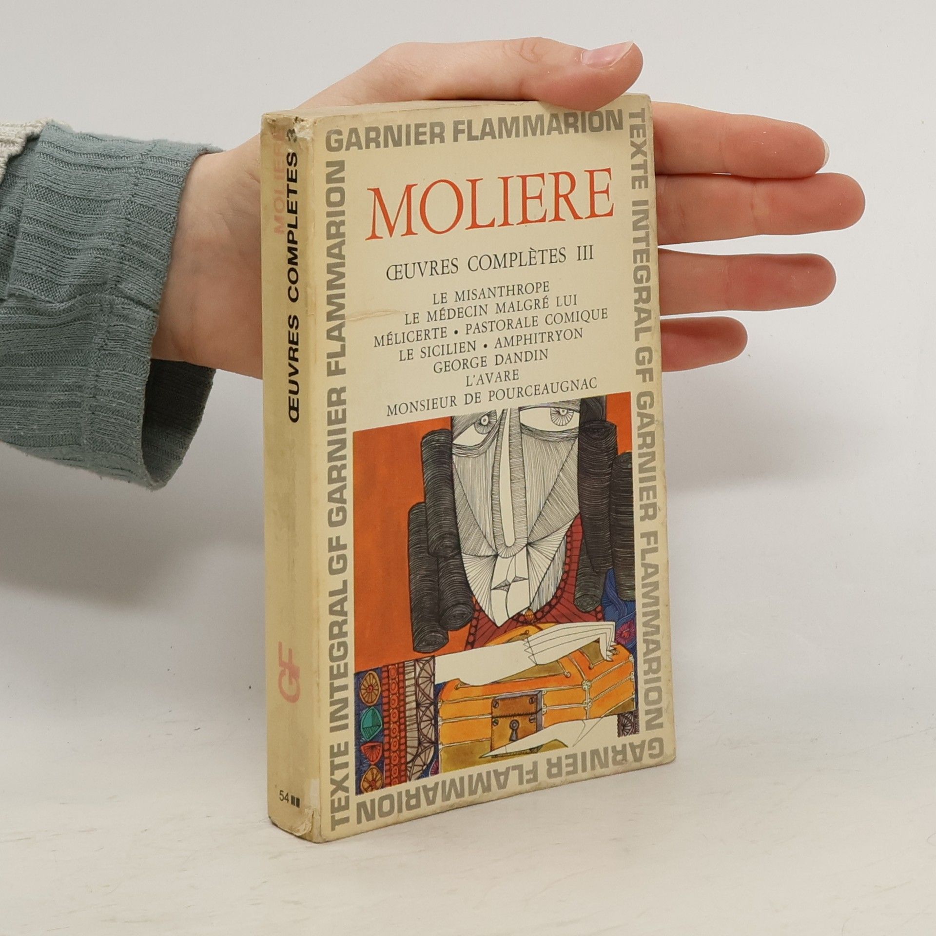 Moliere Oeuvres complètes de Molière III
