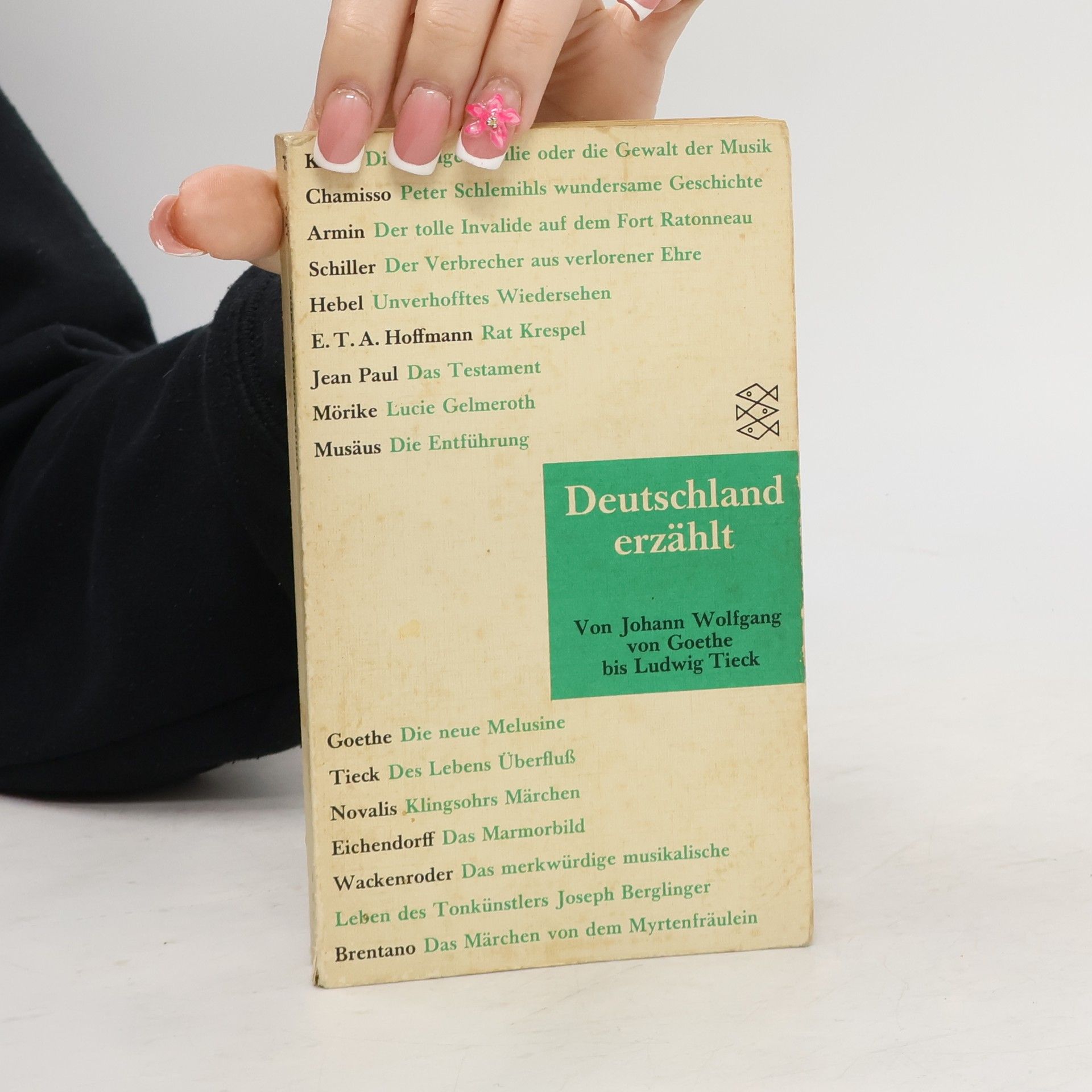 Collectif d'auteurs Deutschland erzählt : von Goethe bis Tieck