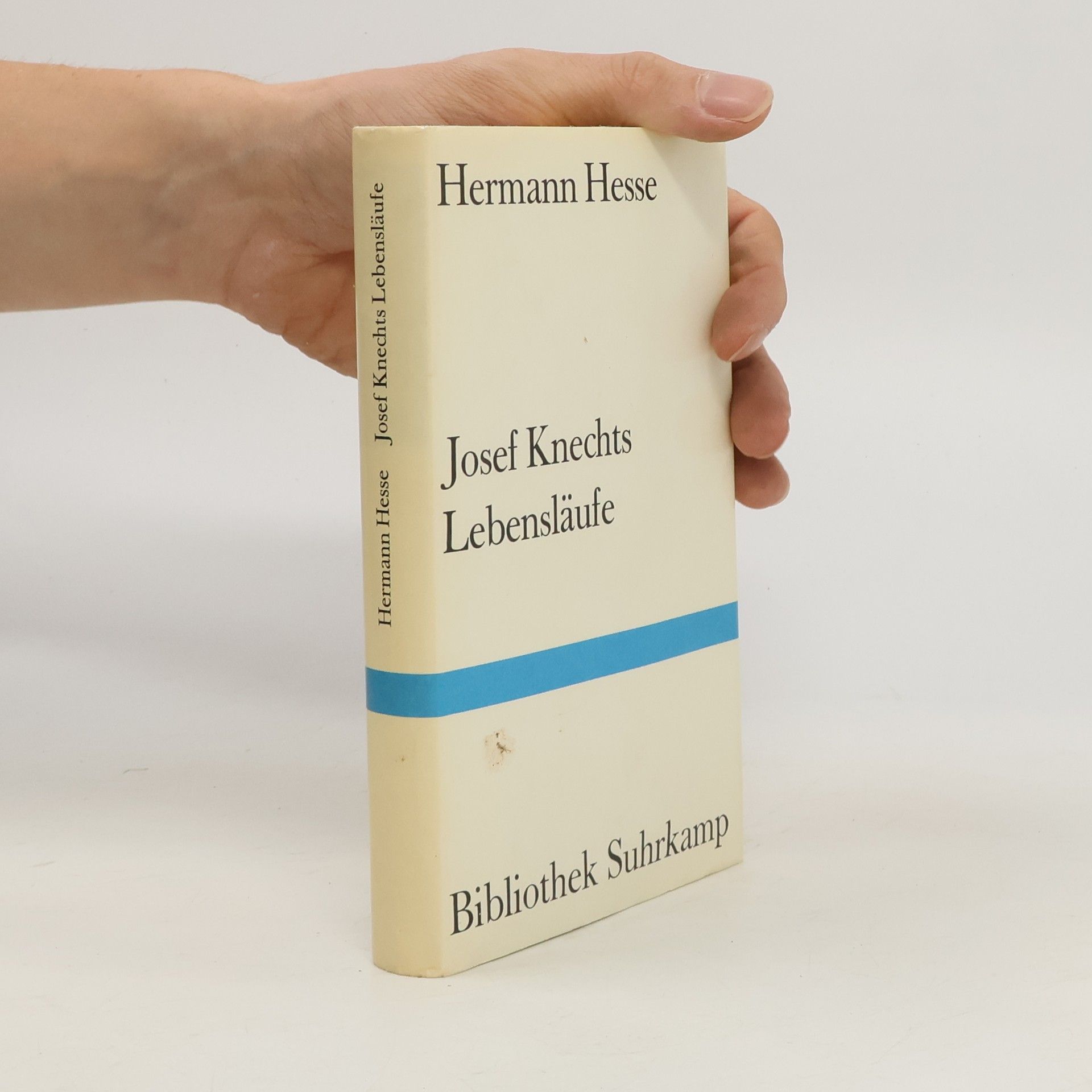 Hermann Hesse Josef Knechts Lebensläufe