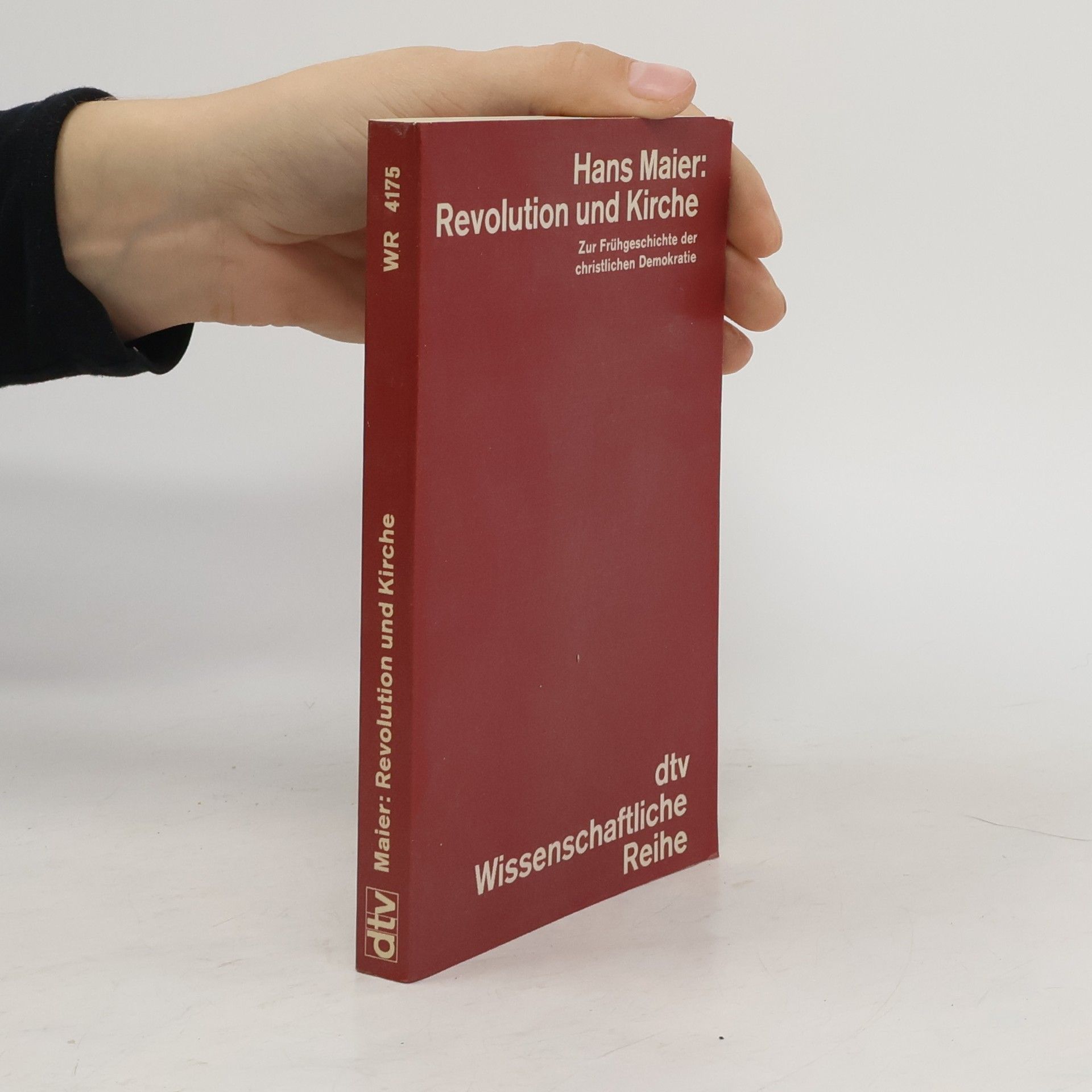 Hans Maier Revolution und Kirche