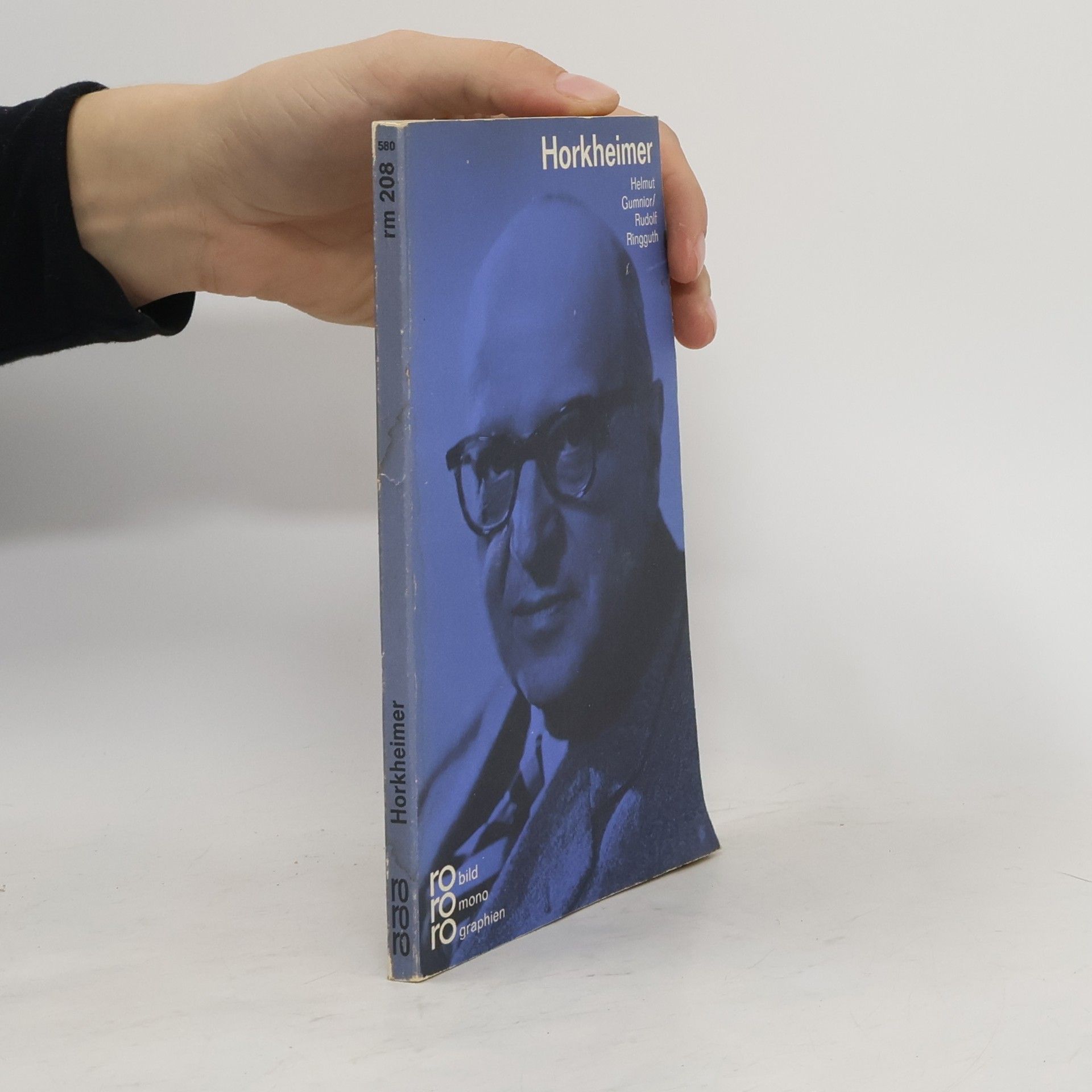 Helmut Gumnior Max Horkheimer in Selbstzeugnissen und Bilddokumenten