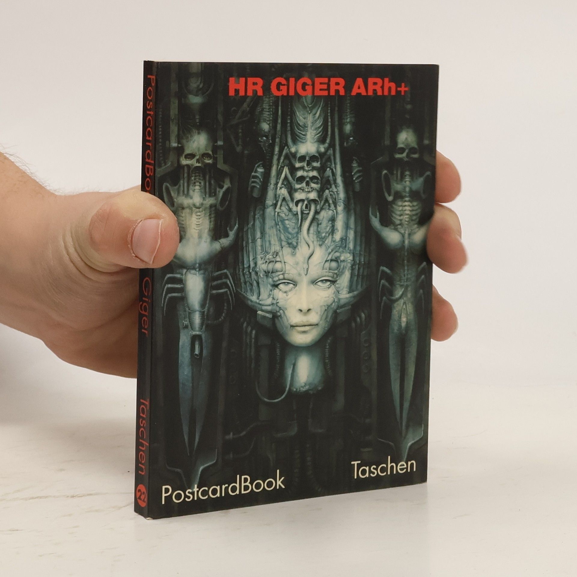 H. R. Hansruedi Giger HR Giger ARh+. PostcardBook