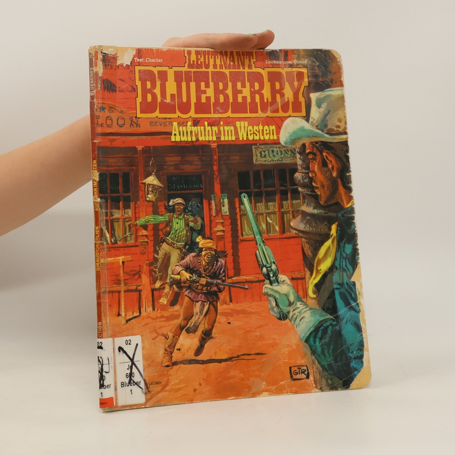 Leutnant Blueberry 2. Aufruhr im Westen