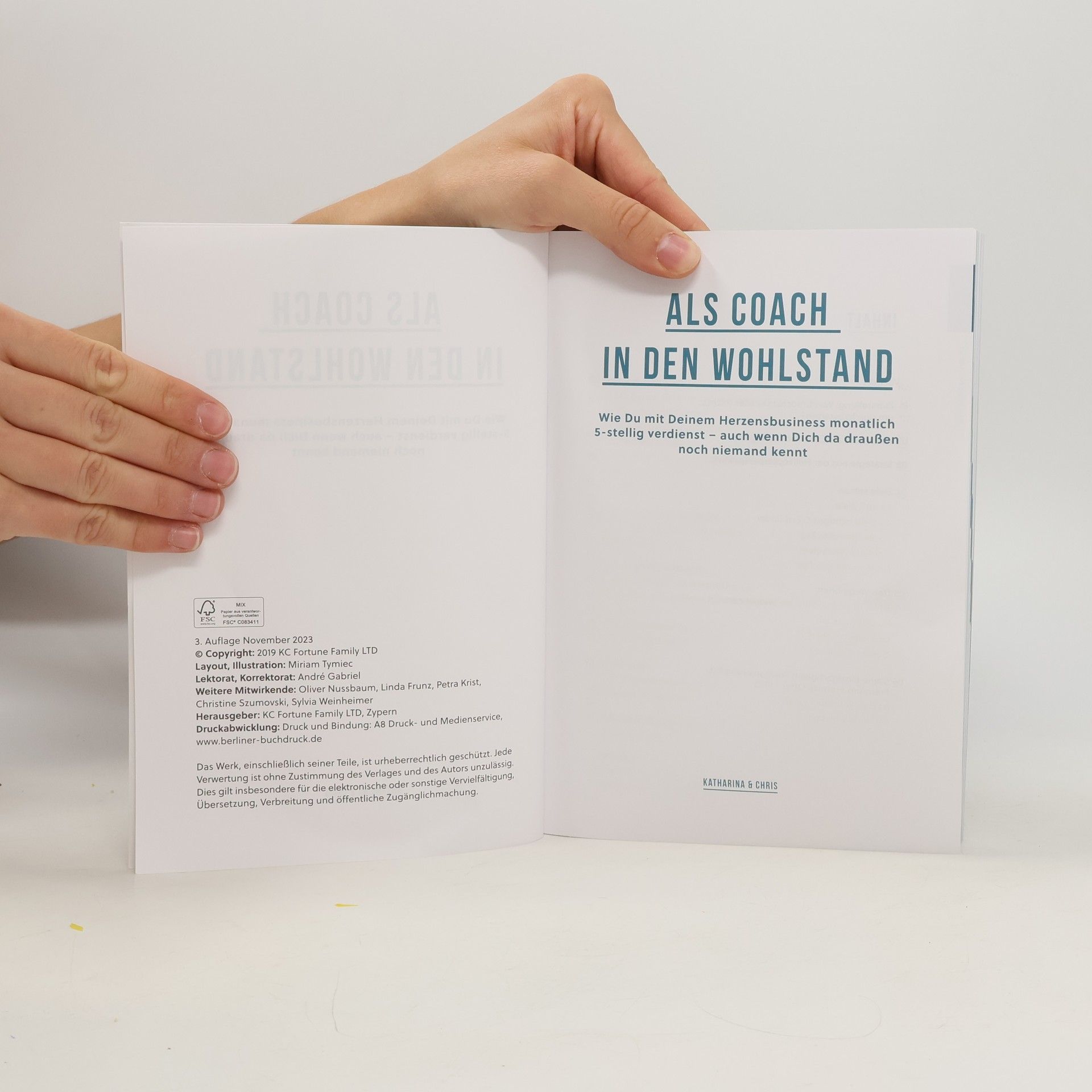 Autorenkollektiv Als Coach in den Wohlstand