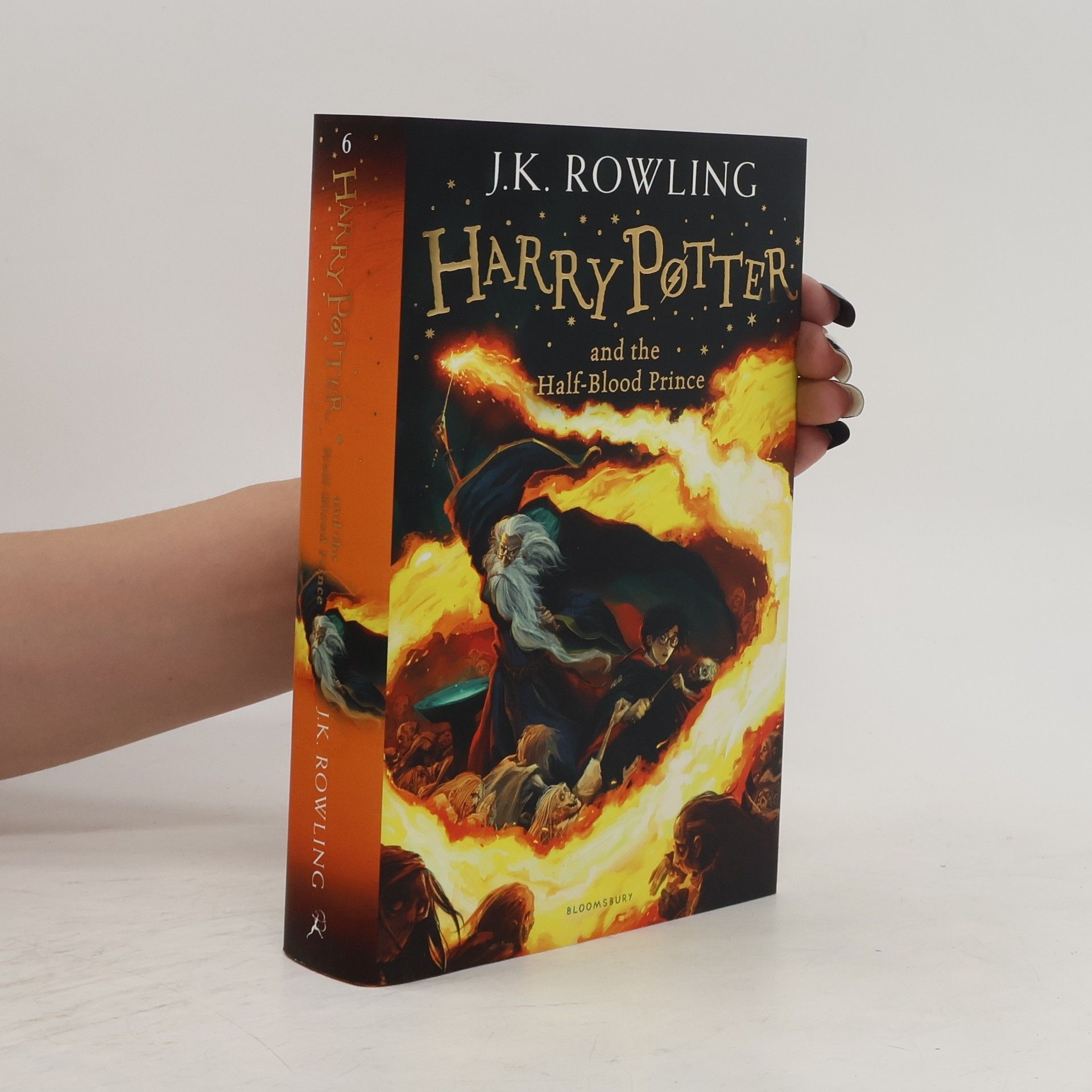 J. K. Rowling Harry Potter and the Half-Blood Prince. Harry Potter und der Halbblutprinz, englische Ausgabe
