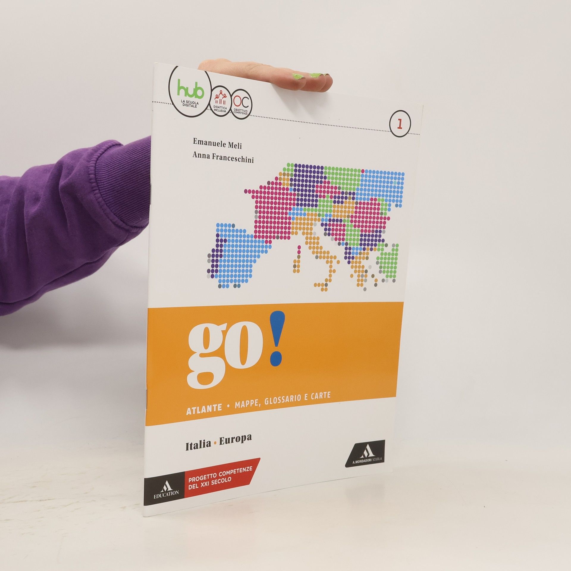 Emanuele Meli Go! Atlante. Mappe, Glossario e carte