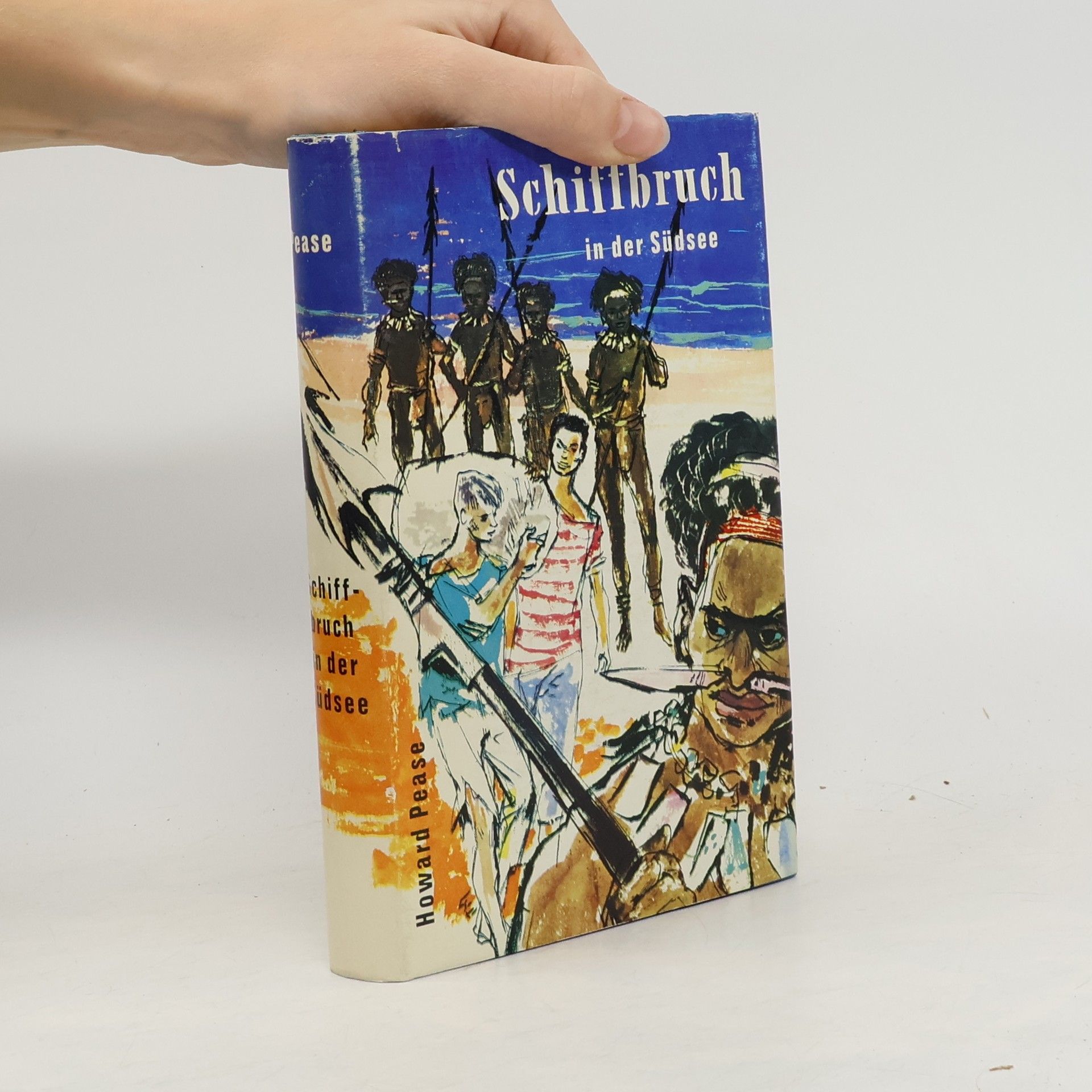 Howard Pease Schiffbruch in der Südsee