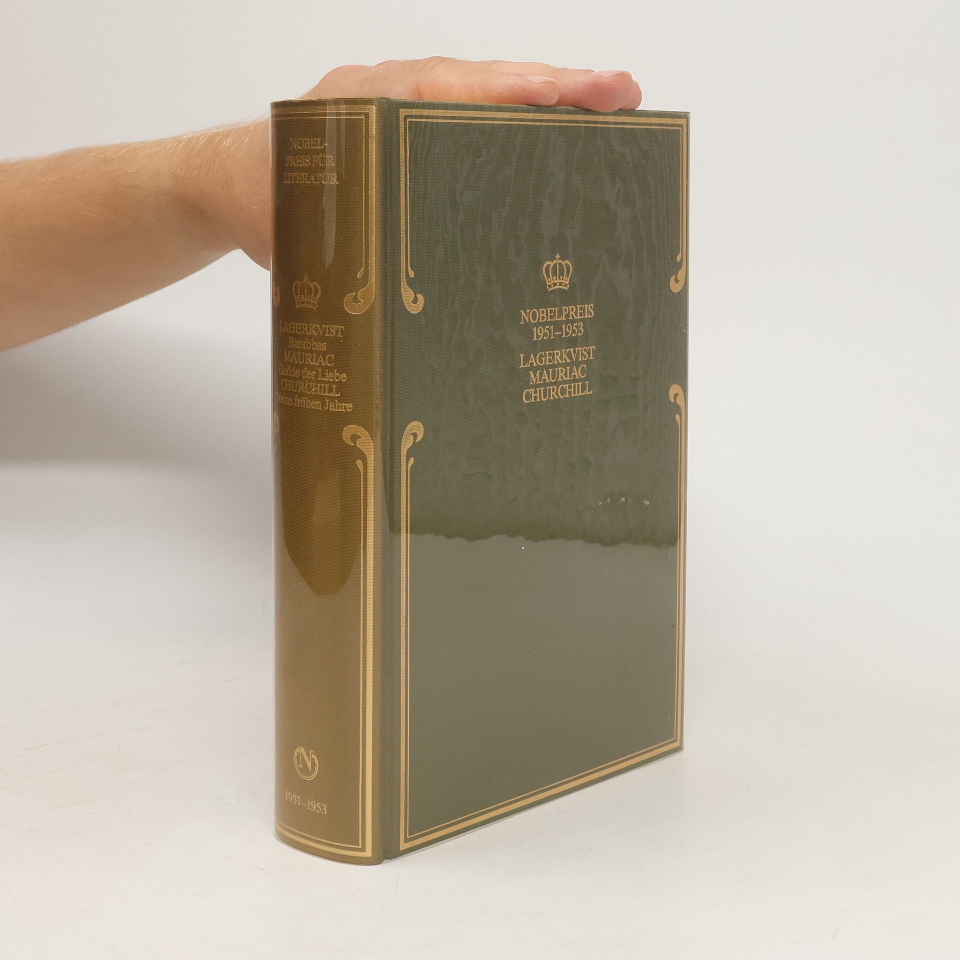 Autorenkollektiv Nobelpreis für Literatur 1951-1953. Lagerkvist. Mauriac. Churchill