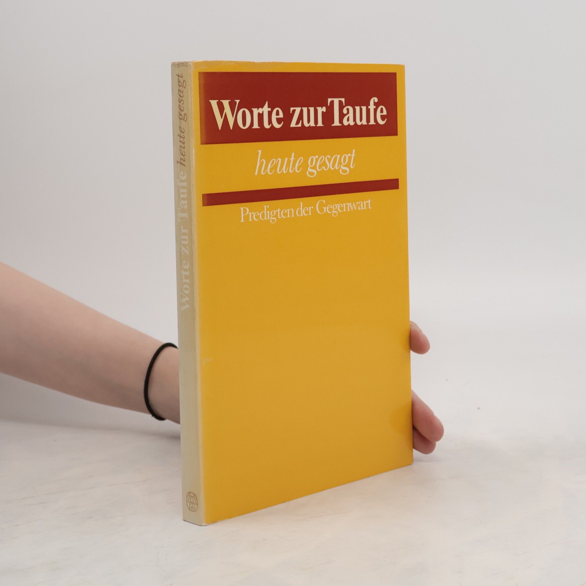 Horst Nitschke Worte zur Taufe, heute gesagt