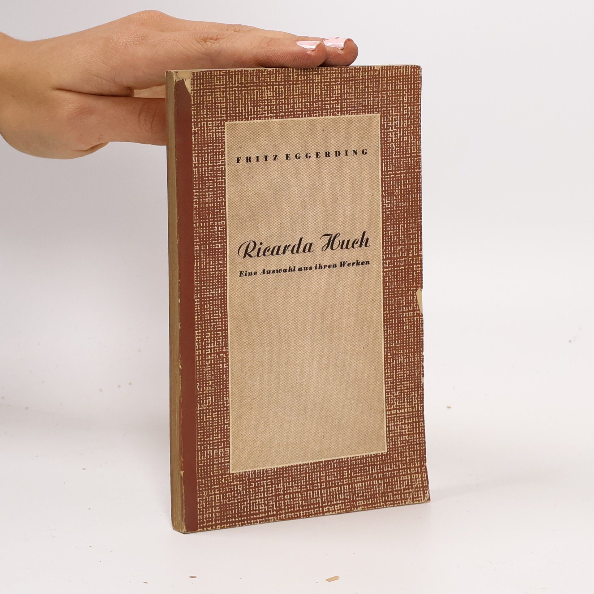 Fritz Eggerding Ricarda Huch