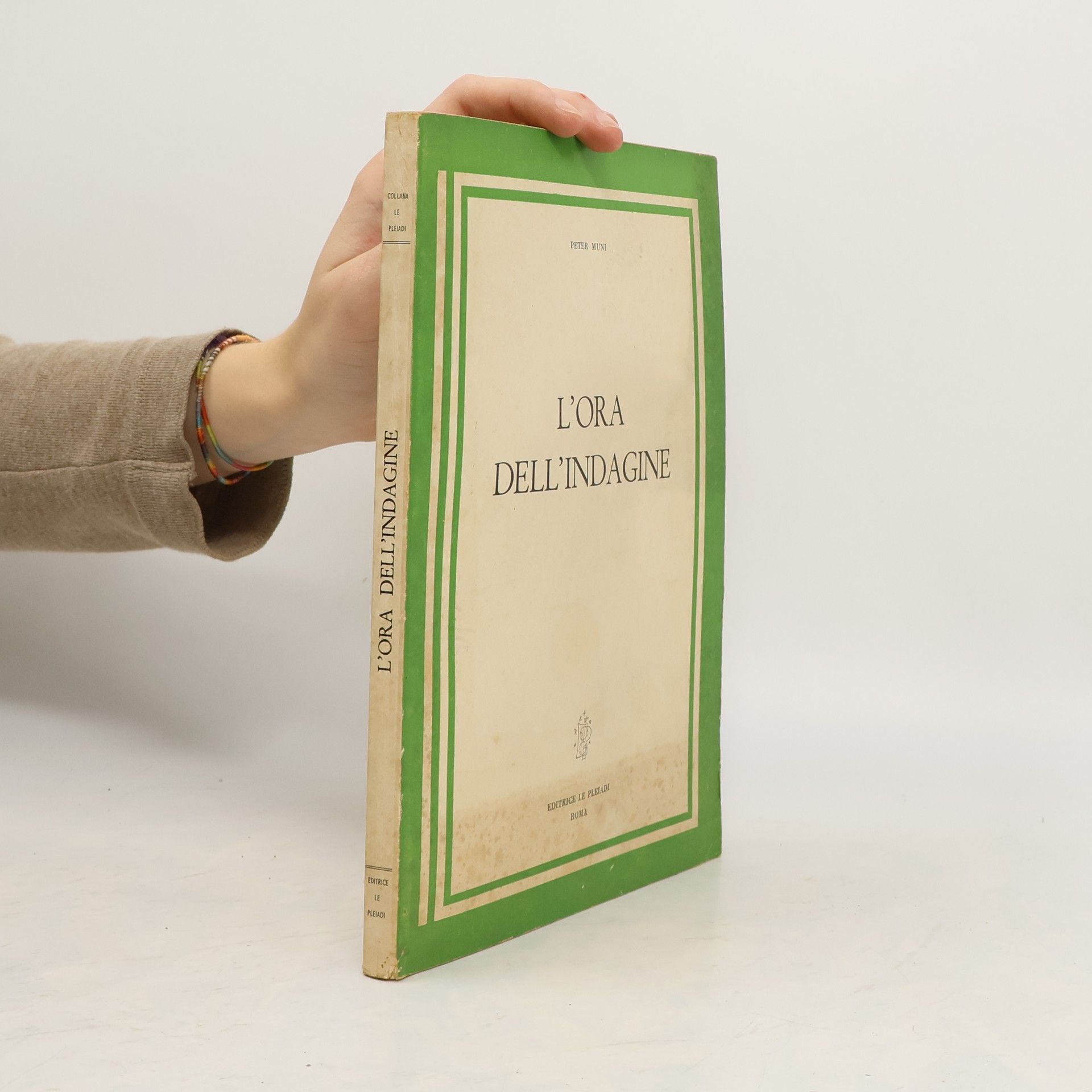 Peter Muni L'Ora dell'Indagine