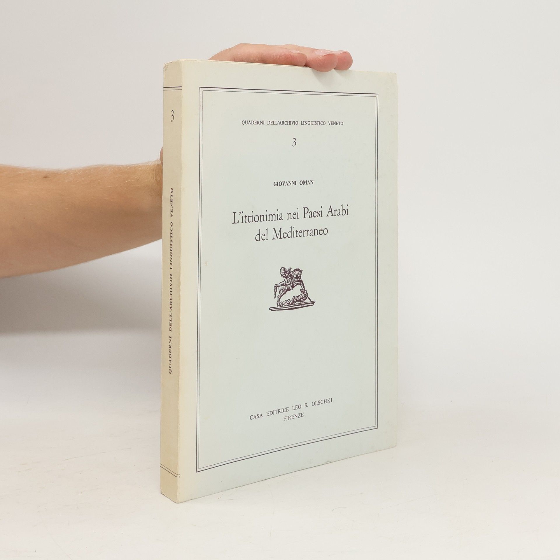 Giovanni Oman L´ittionimia nei Paesi Arabi del Mediterranoe 3