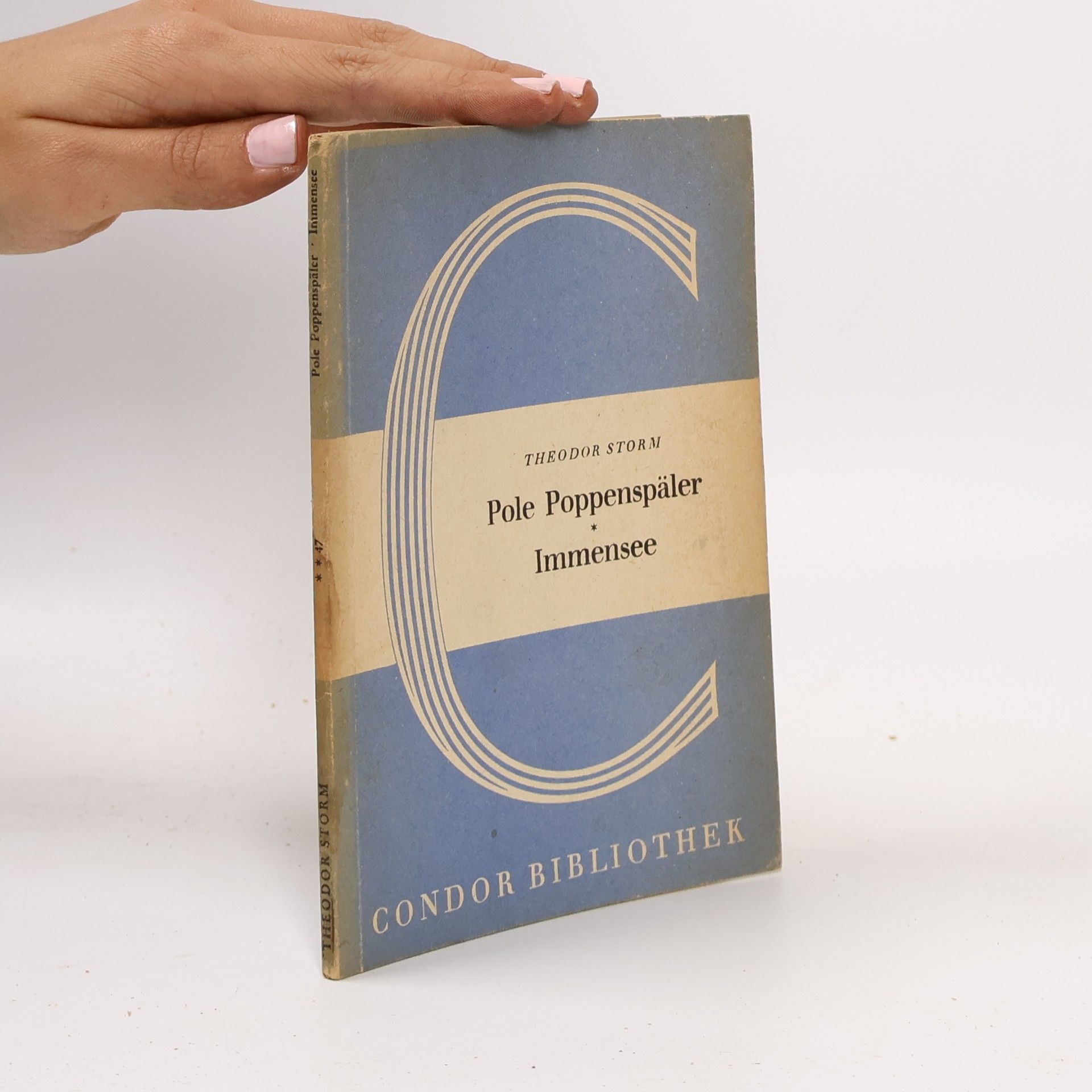 Theodor Storm Pole Poppenspäler. Immensee