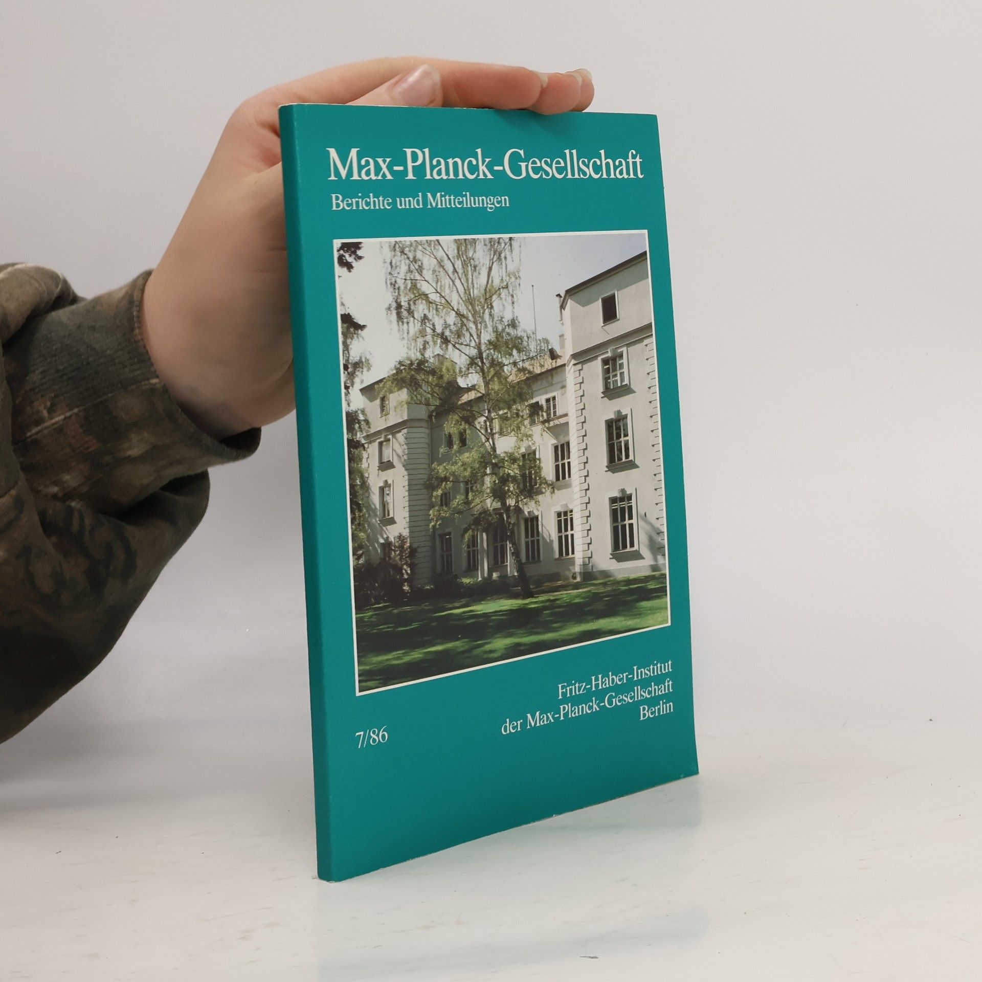 Various authors Max-Planck-Gesellschaft 7/86