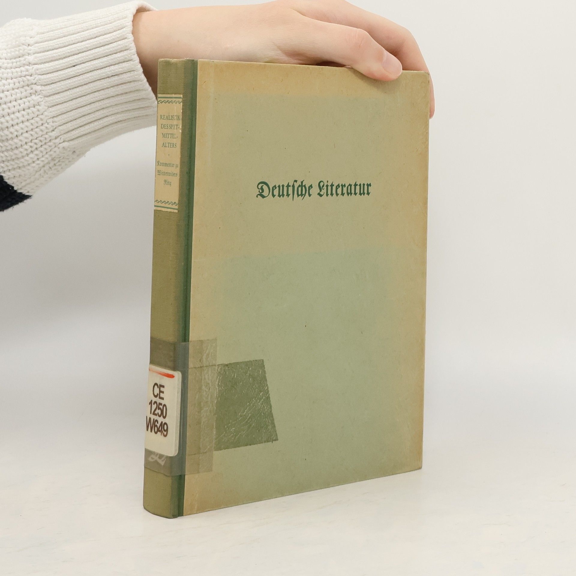 Edmund Wiessner Kommentar zu Heinrich Wittenwilers Ring