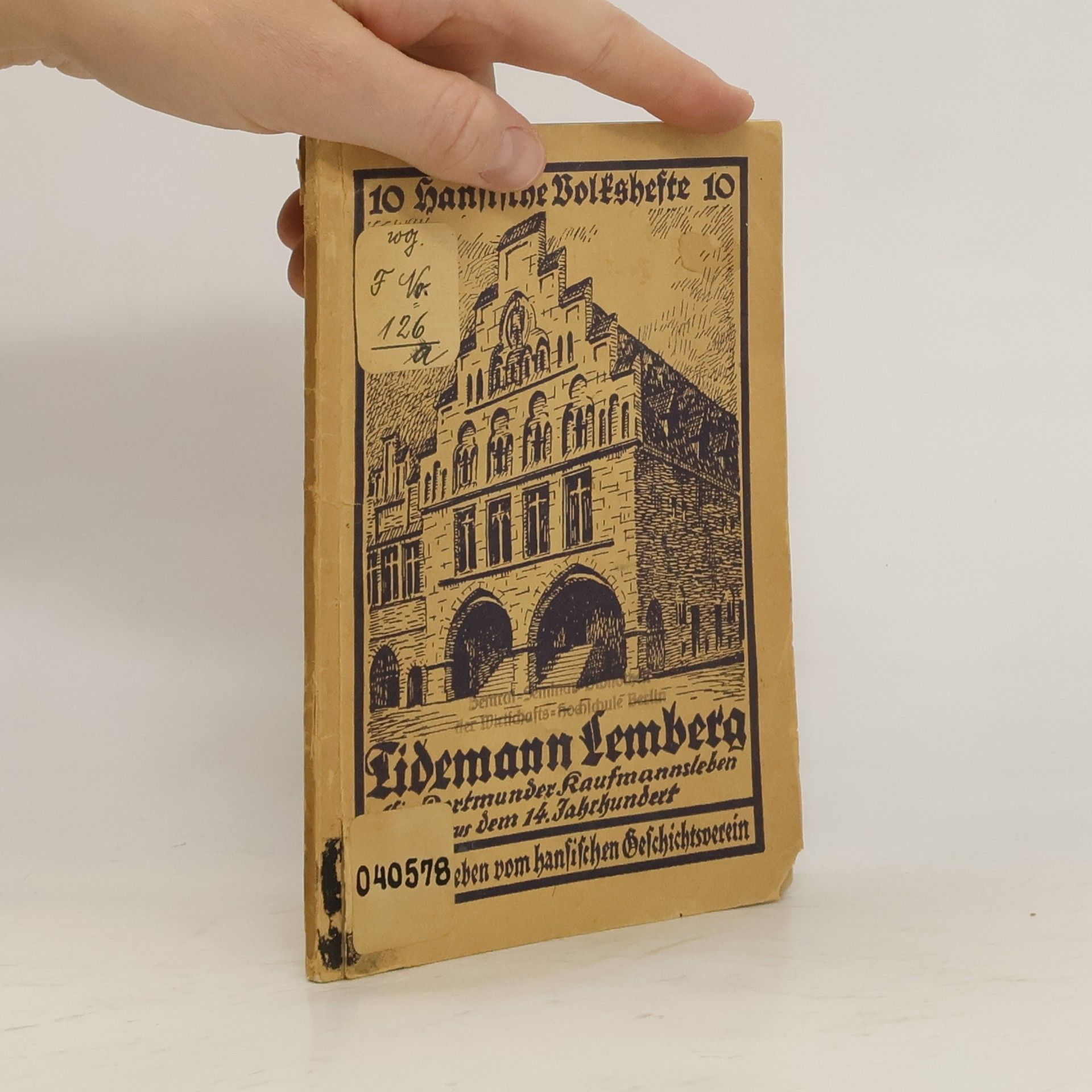 Tidemann Lemberg: Ein Dortmunder Kaufmannsleben aus dem 14. Jahrhundert