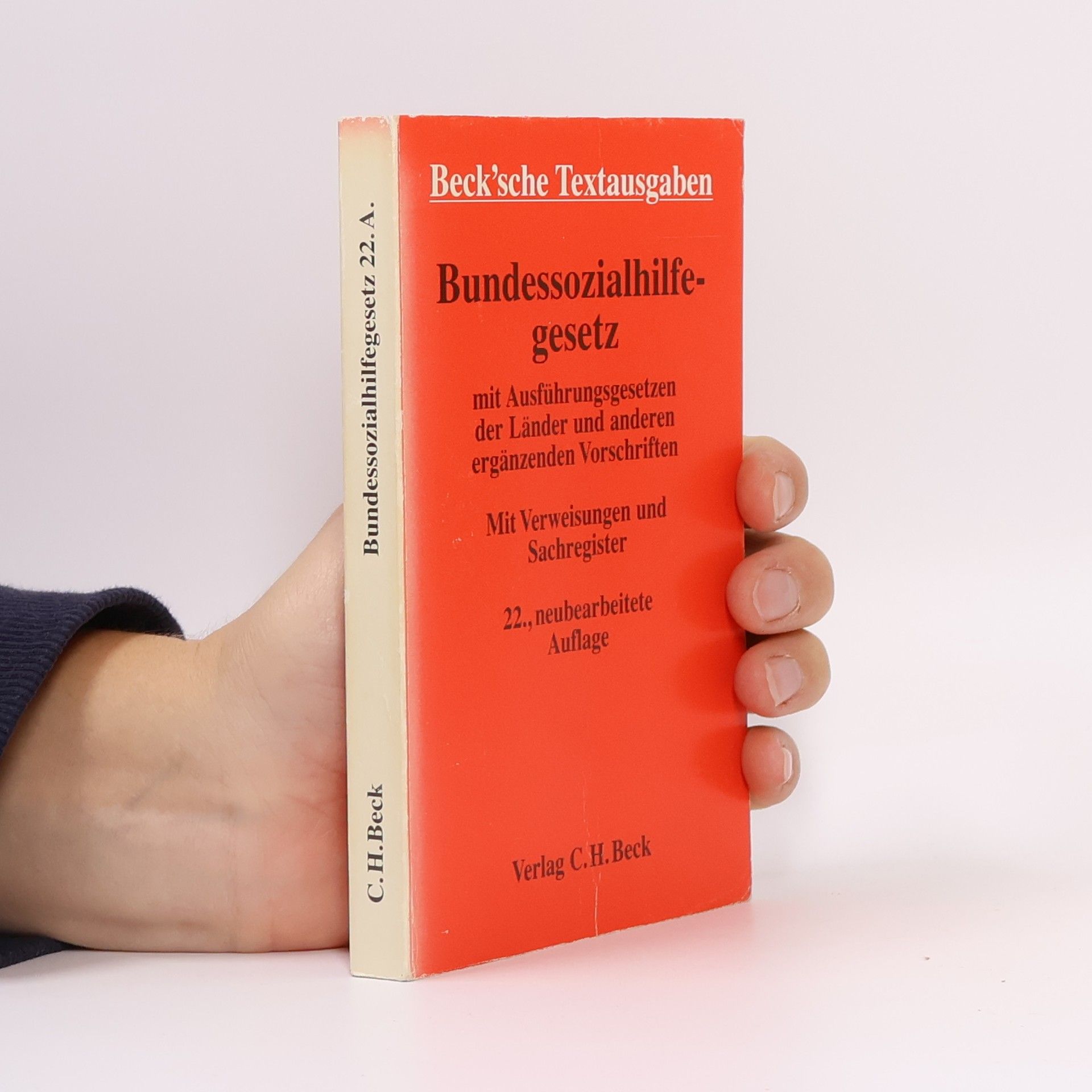 Various authors Bundessozialhilfegesetz