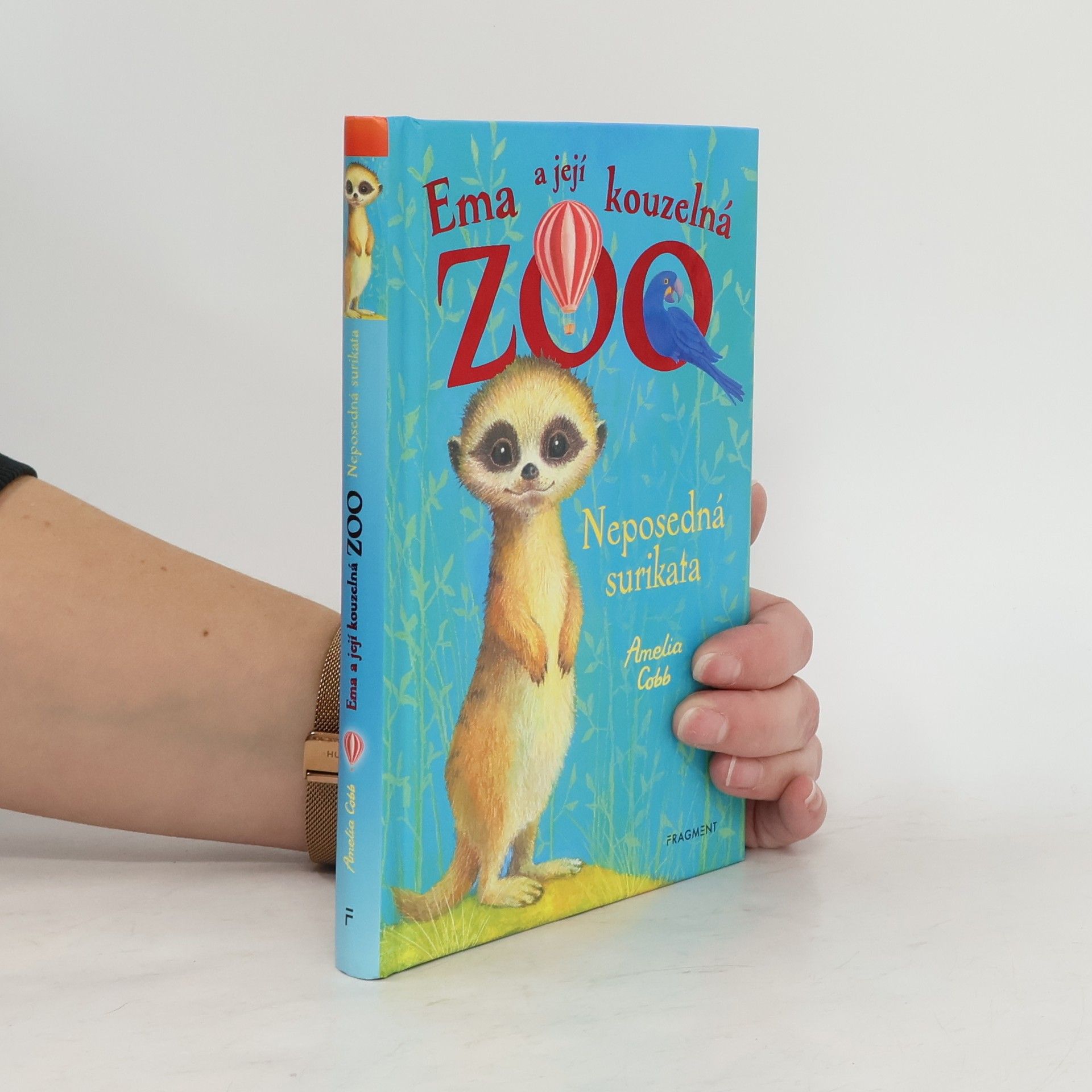 Cobb, Amelia Ema a její kouzelná zoo. Neposedná surikata