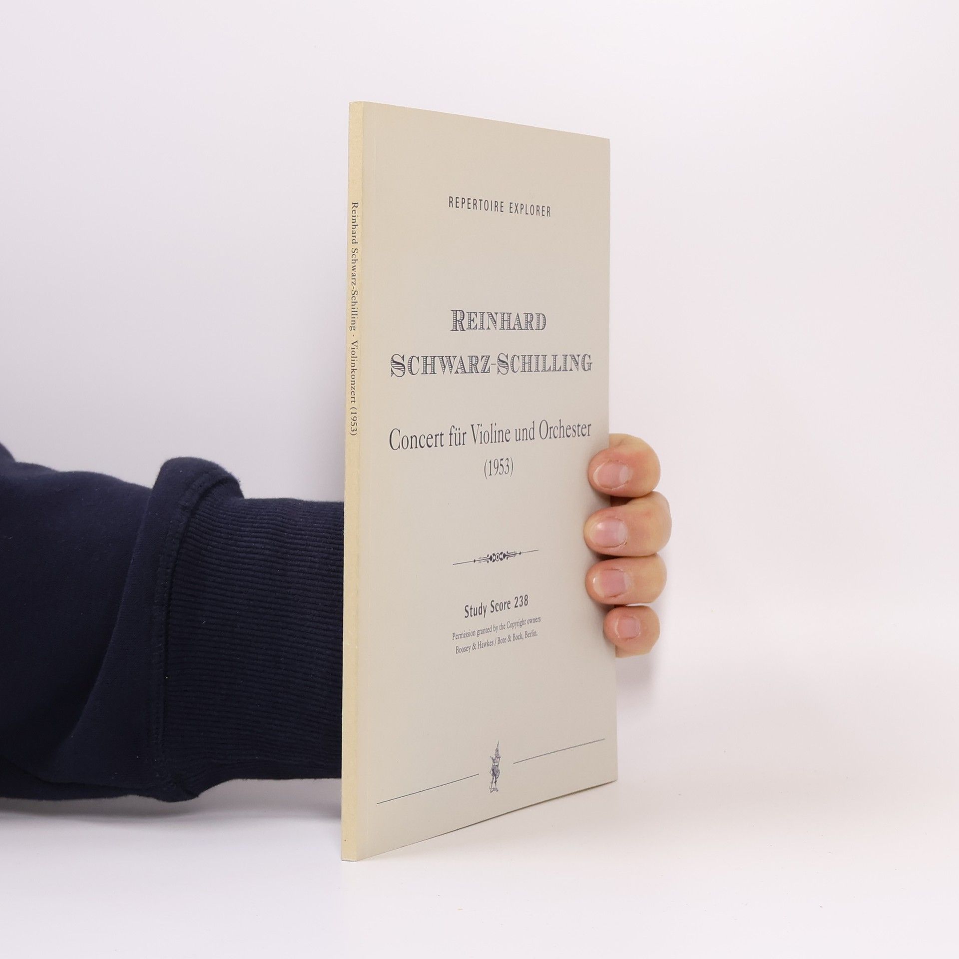 Reinhard Schwarz-Schilling Concert für Violine und Orchester