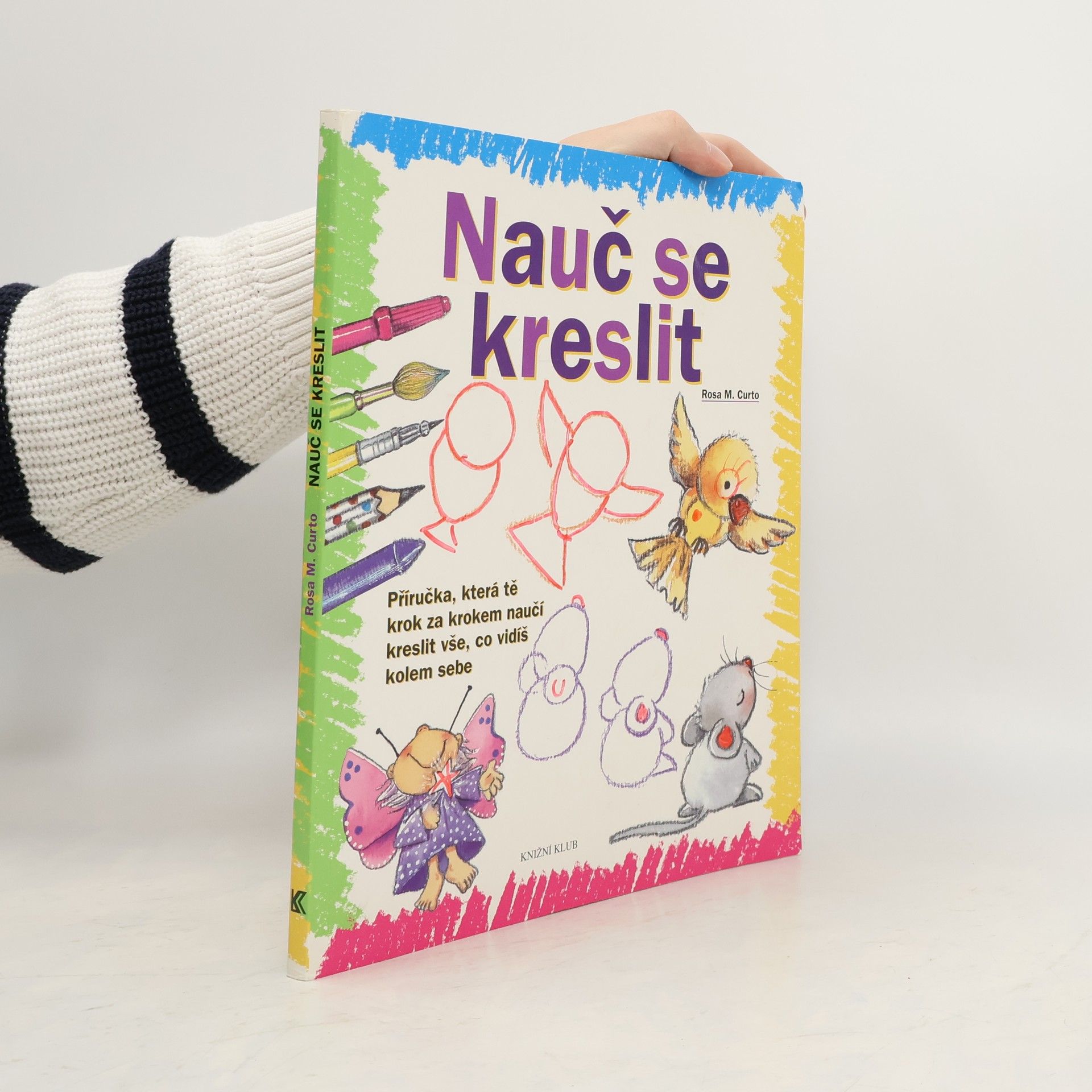 Rosa María Curto Nauč se kreslit. Příručka, která tě krok za krokem naučí kreslit vše, co vidíš kolem sebe