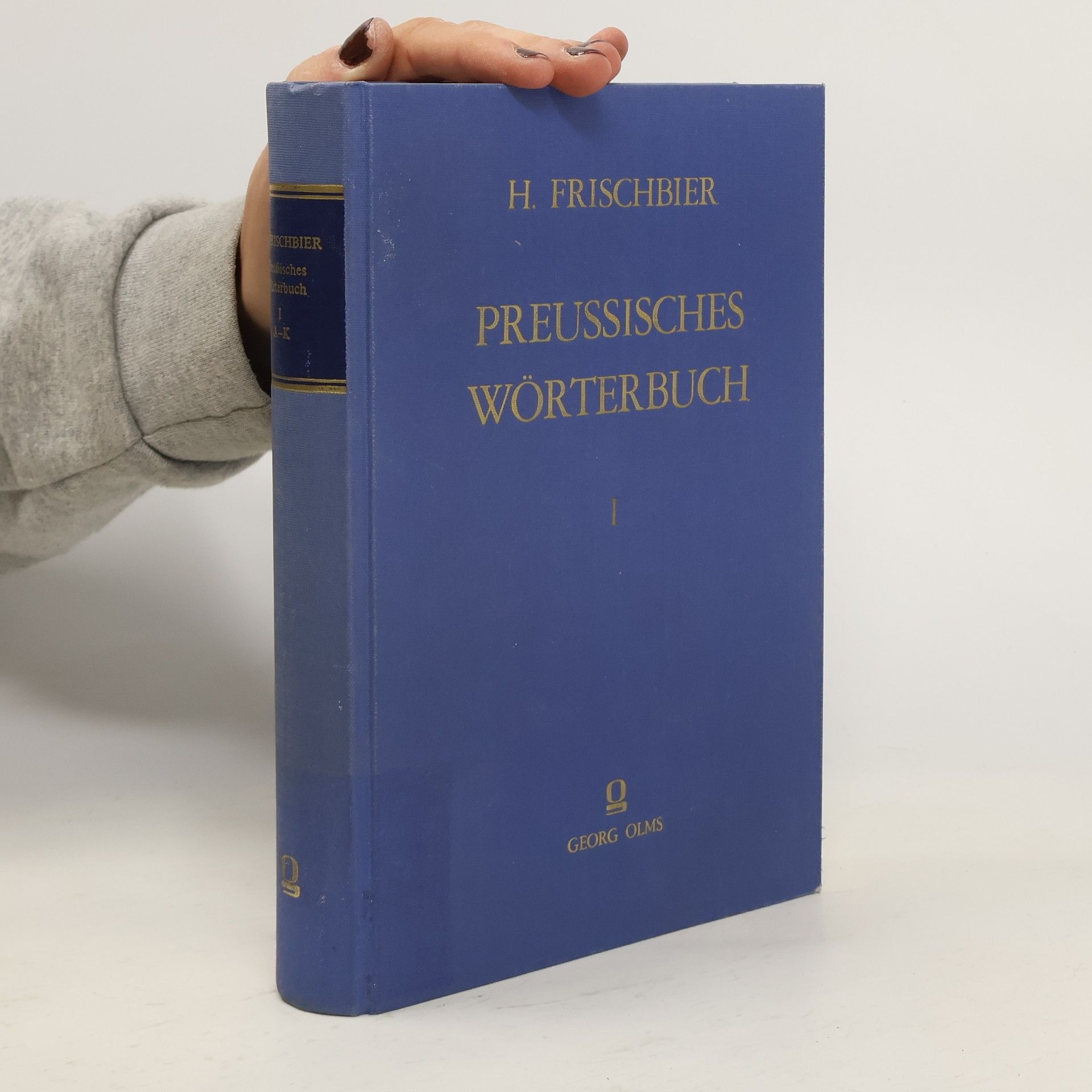 Harmann Frischbier Preussisches Wörterbuch