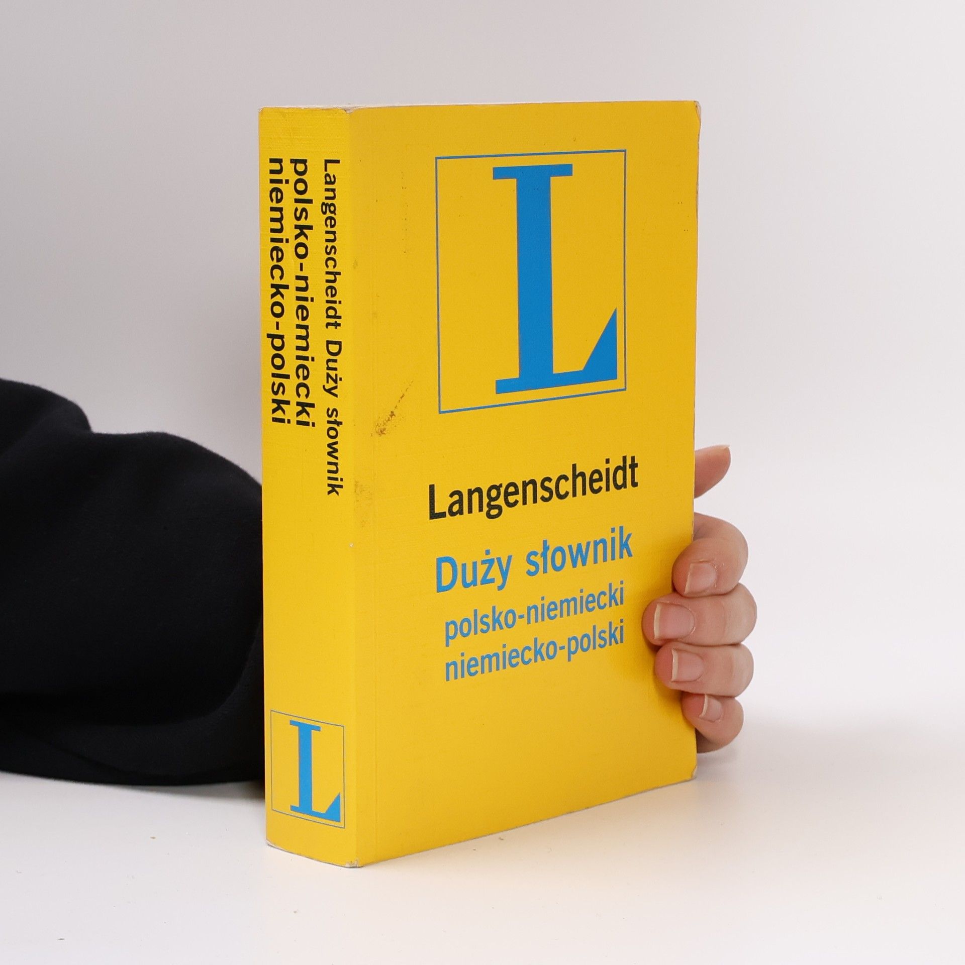 Langenscheidt duzy slownik polsko-niemiecki, niemiecko-polski