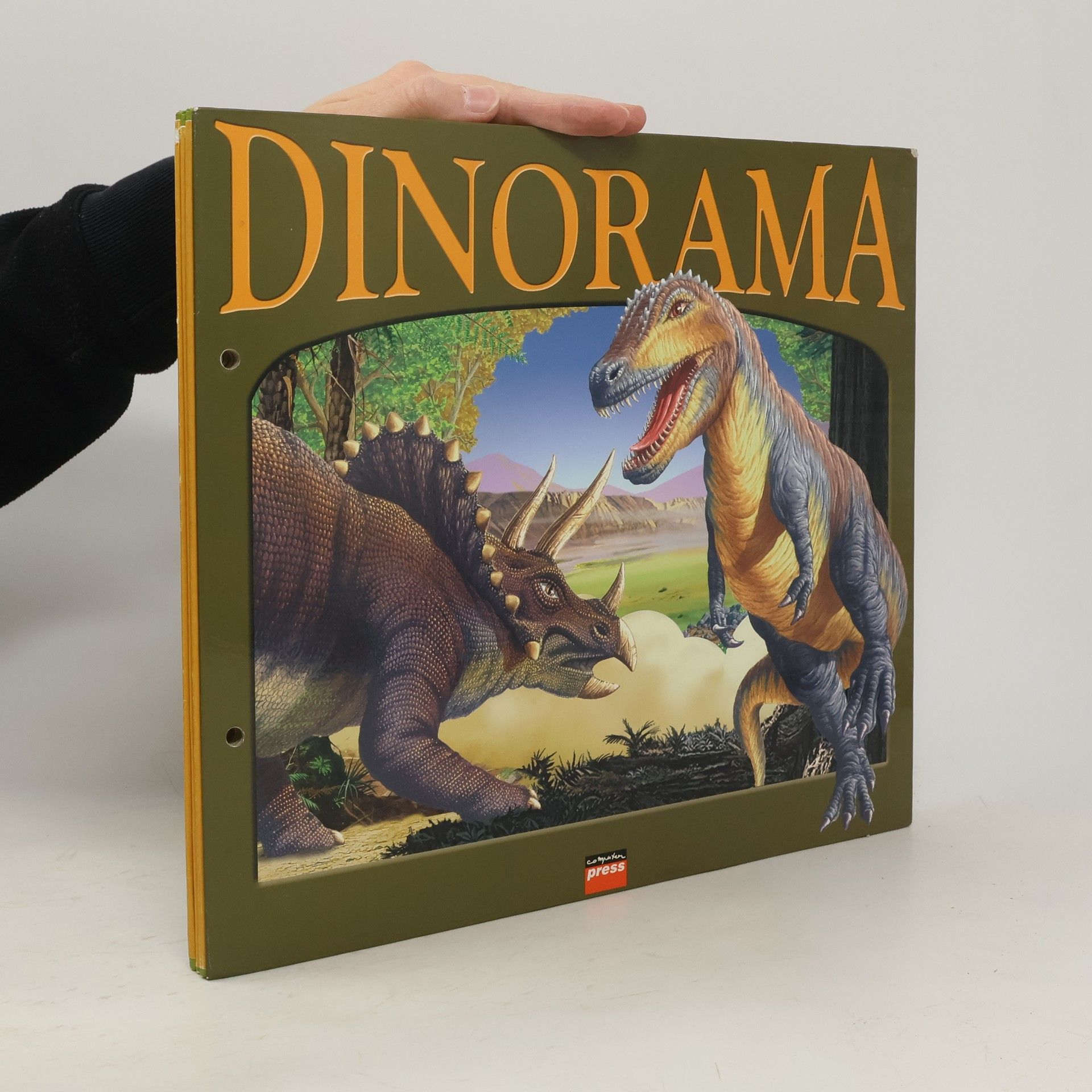 Mike Taylor Dinorama (pop-up leporelo)