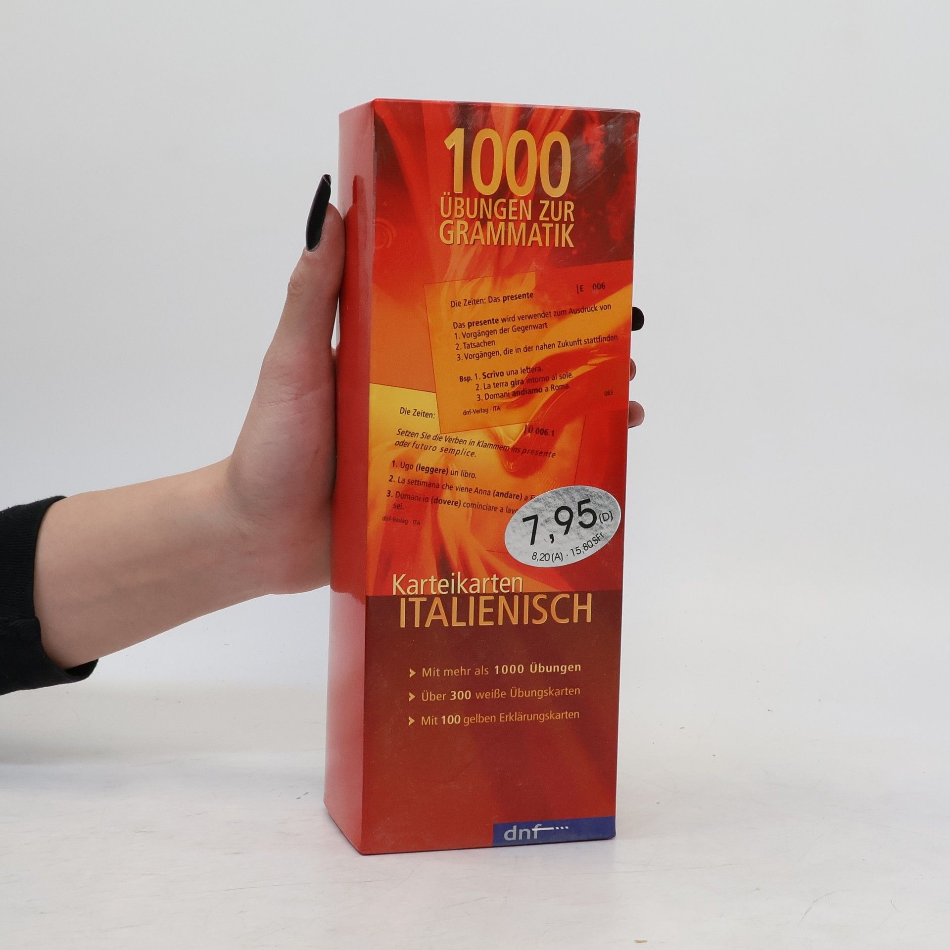 Autores varios 1000 Übungen zur Grammatik - Karteikarten Italienisch
