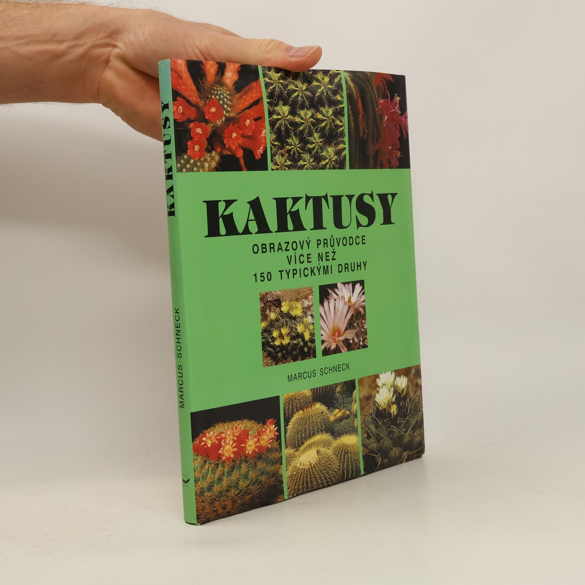 Marcus Schneck Kaktusy : obrazový průvodce více než 150 typickými druhy
