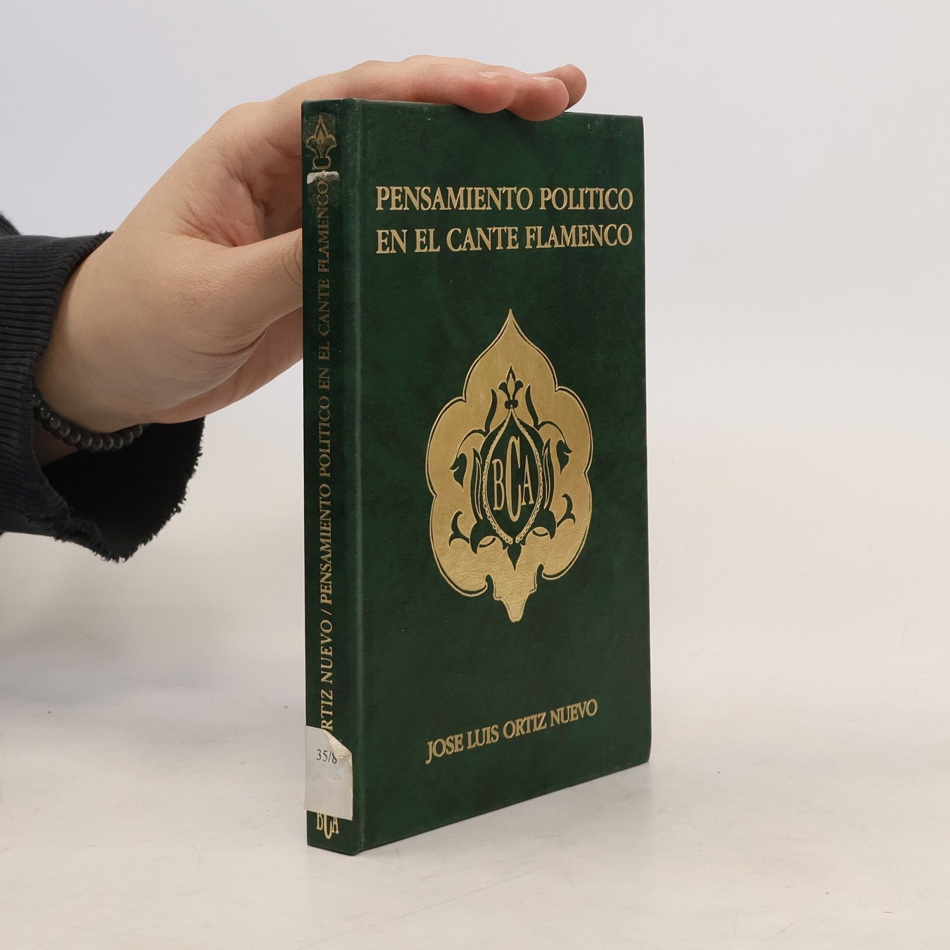 José Luis Ortiz Nuevo Biblioteca de la cultura andaluza - 13: Pensamiento político en el cante flamenco