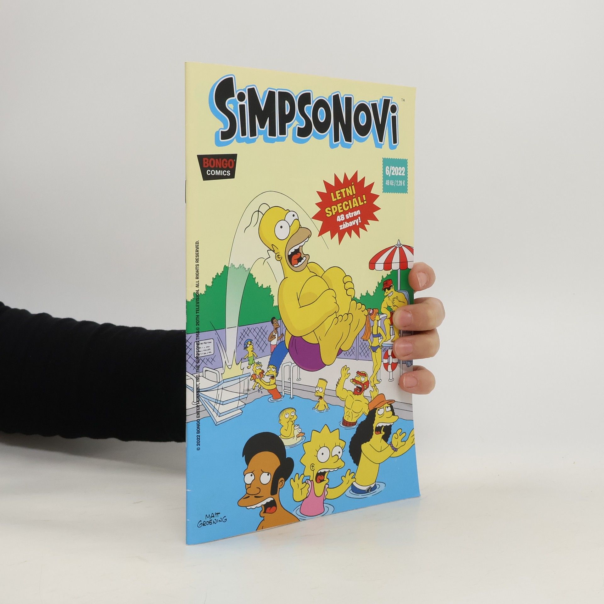 Matt Groening Simpsonovi 6/2022