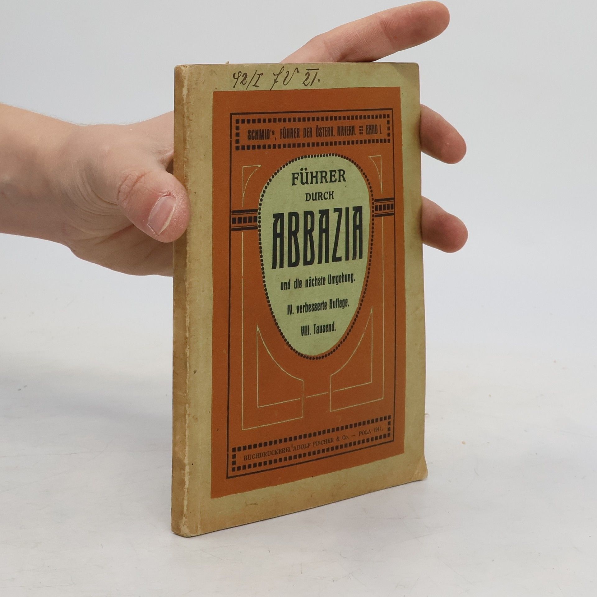 Fritz Keyzlár Führer durch Abbazia und die Nächste Umgebung