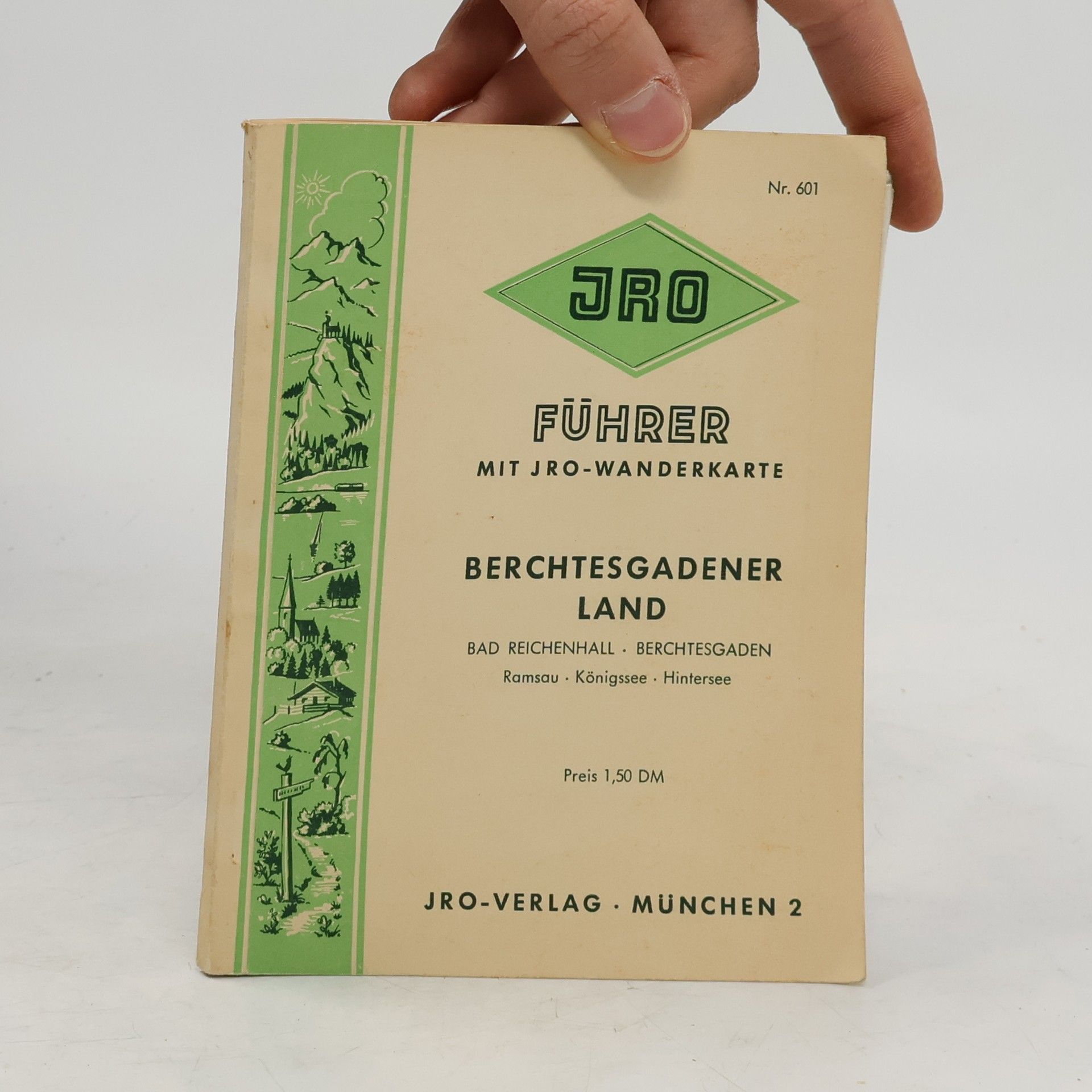 Auteurscollectief Führer mit JRO-Wanderkarte. Berchtesgadener Land