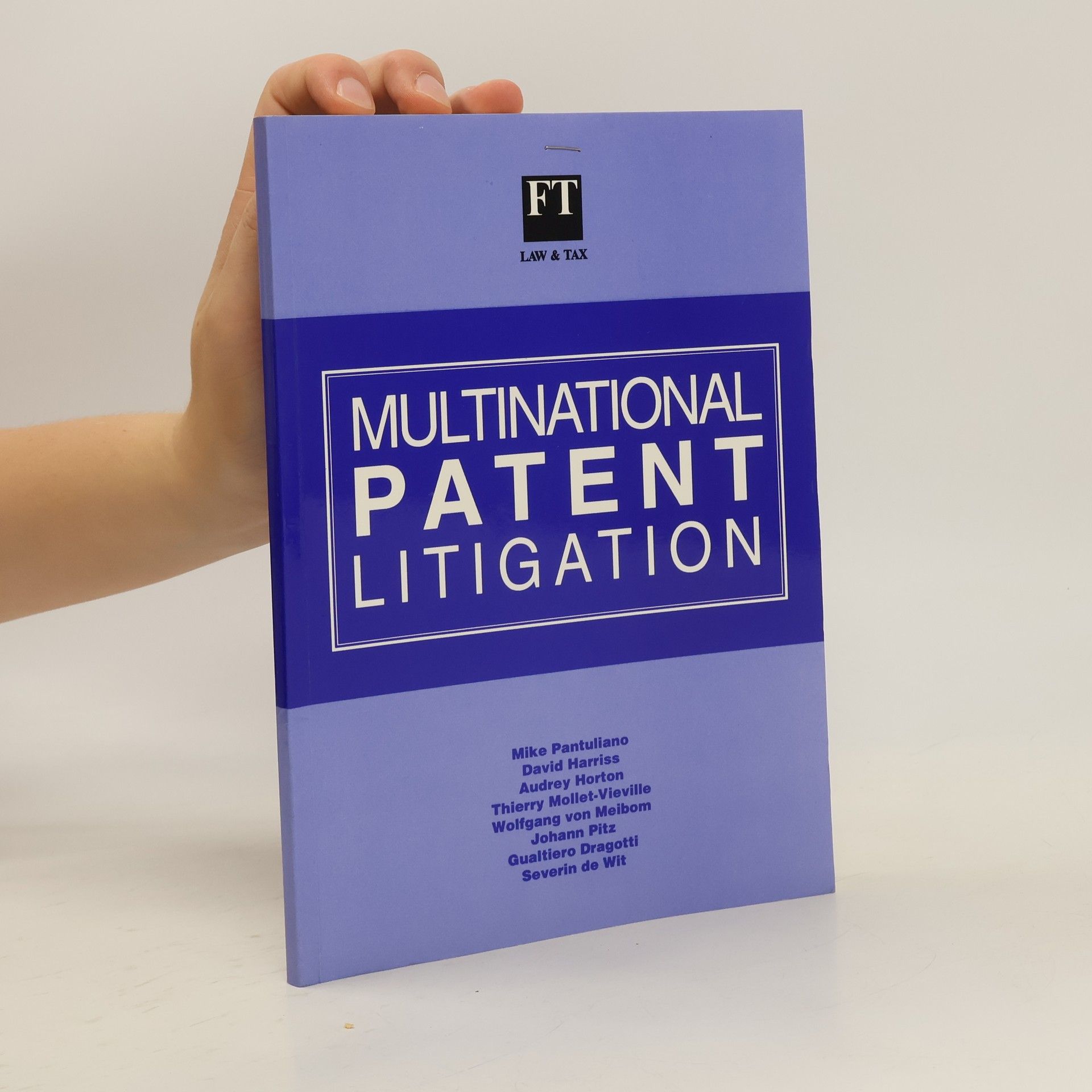 Mike Pantuliano Multinational Patent Litigation