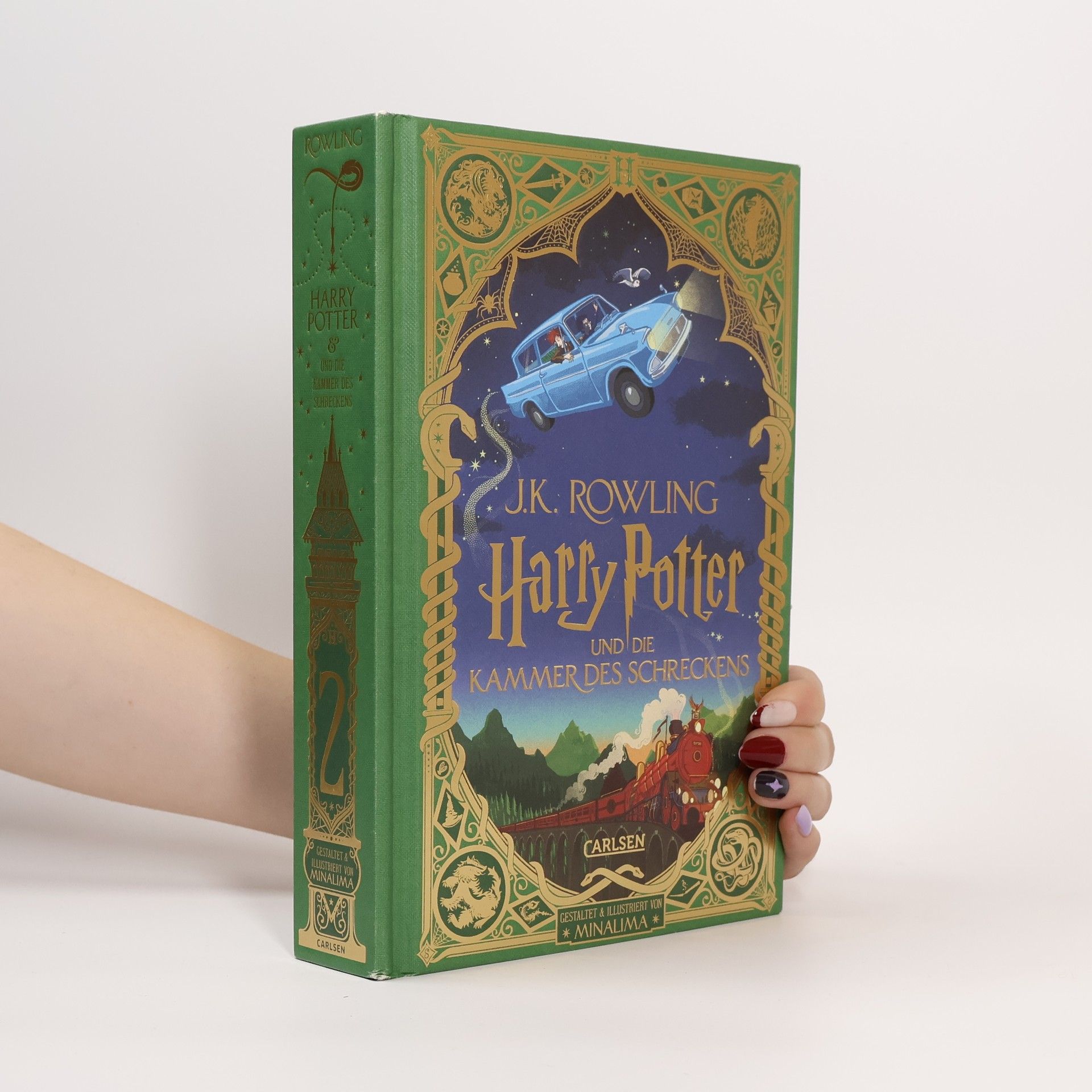 J. K. Rowling Harry Potter und die Kammer des Schreckens: MinaLima-Ausgabe (Harry Potter 2)