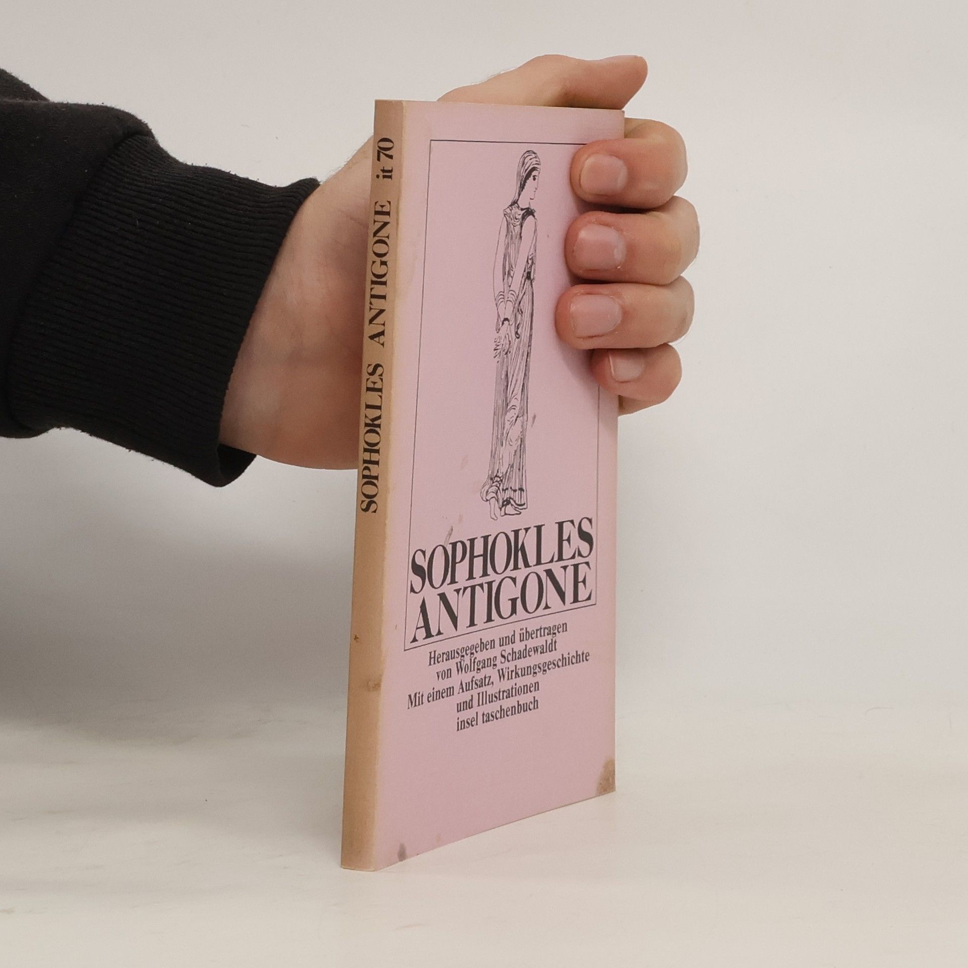 Sofoklés Antigone - Herausgegeben und übertragen von Wolfgang Schadewaldt mit einem Aufsatz, Wirkungsgeschichte und Illustrationen