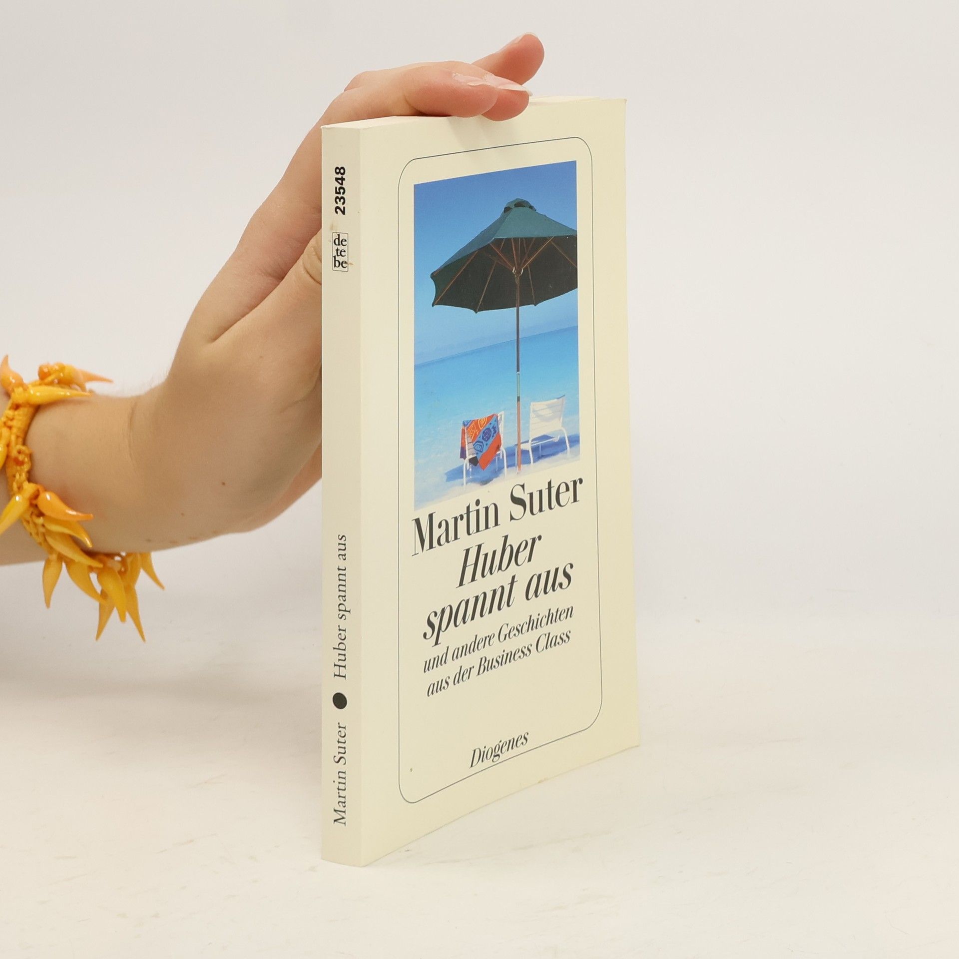 Martin Suter Huber spannt aus