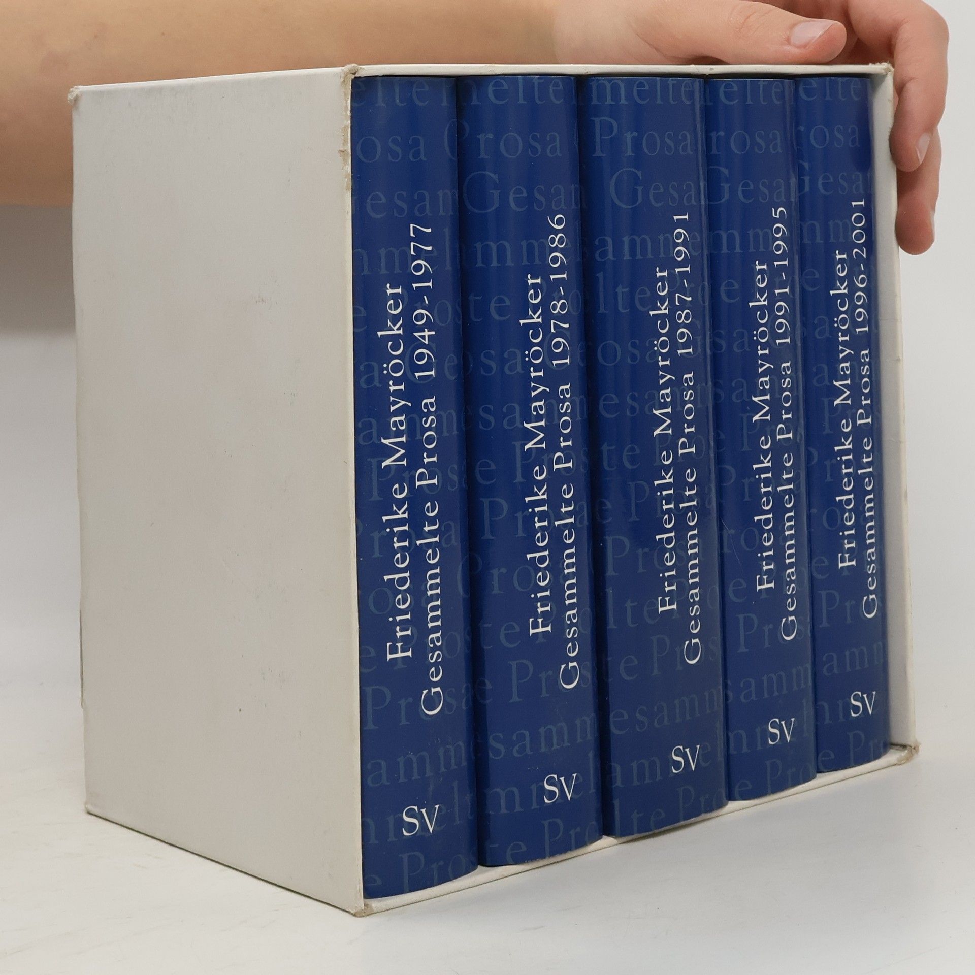 Friederike Mayröcker Gesammelte Prosa (1-5)