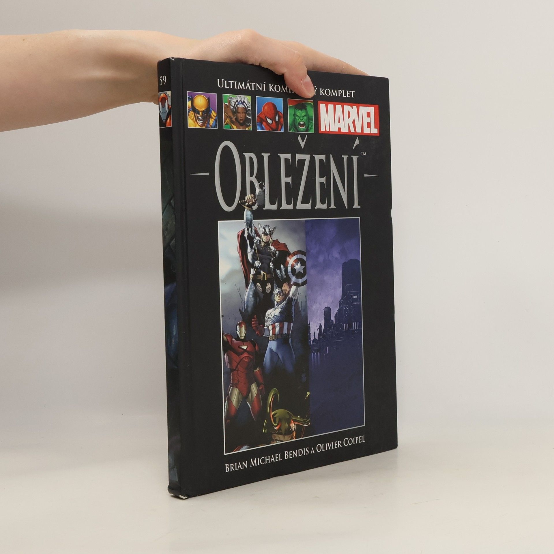 Brian Michael Bendis Ultimátní komiksový komplet 59. Obležení