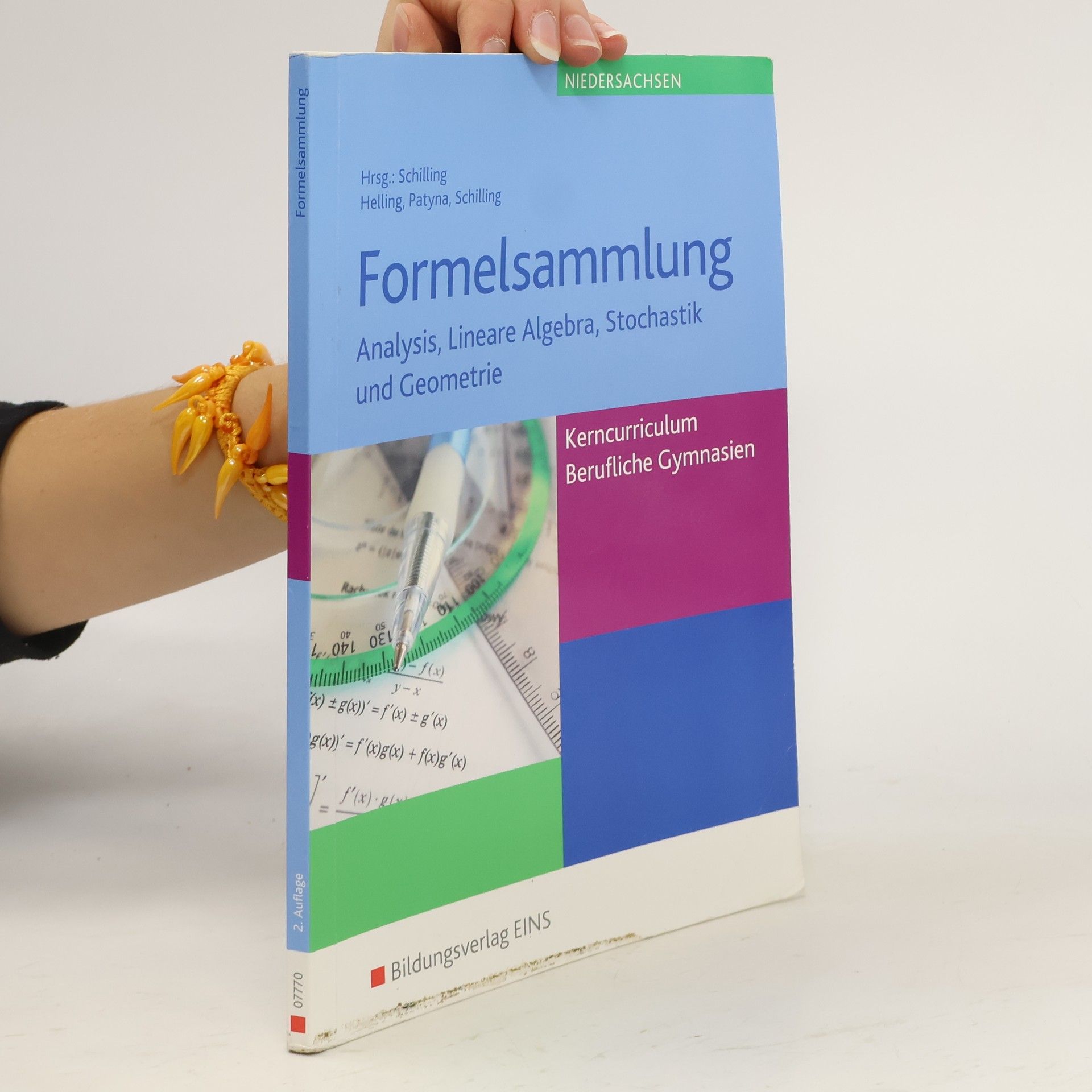 Klaus Schilling Formelsammlung, Kerncurriculum Berufliche Gymnasien Niedersachsen