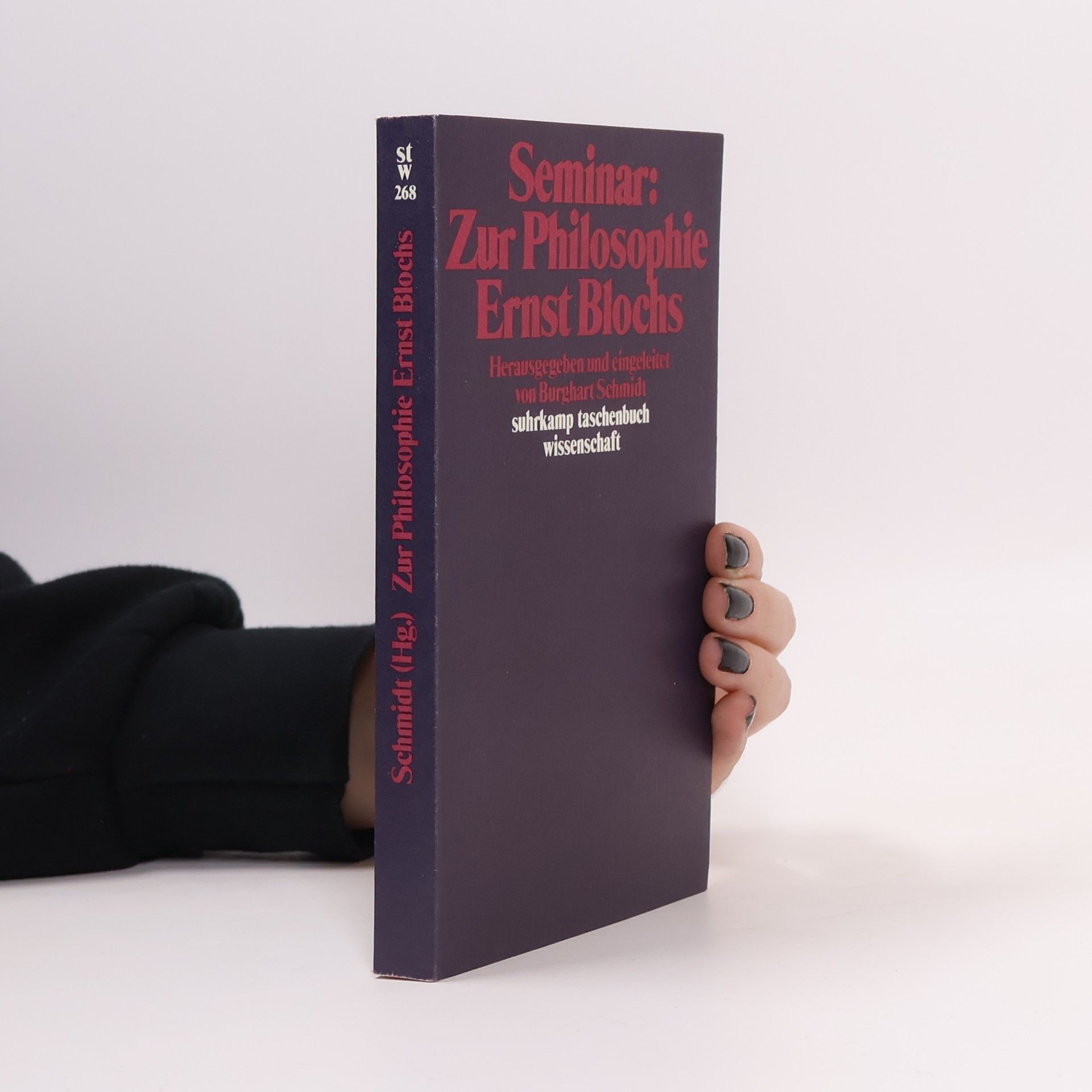 Burghart Schmidt Seminar zur Philosophie Ernst Blochs