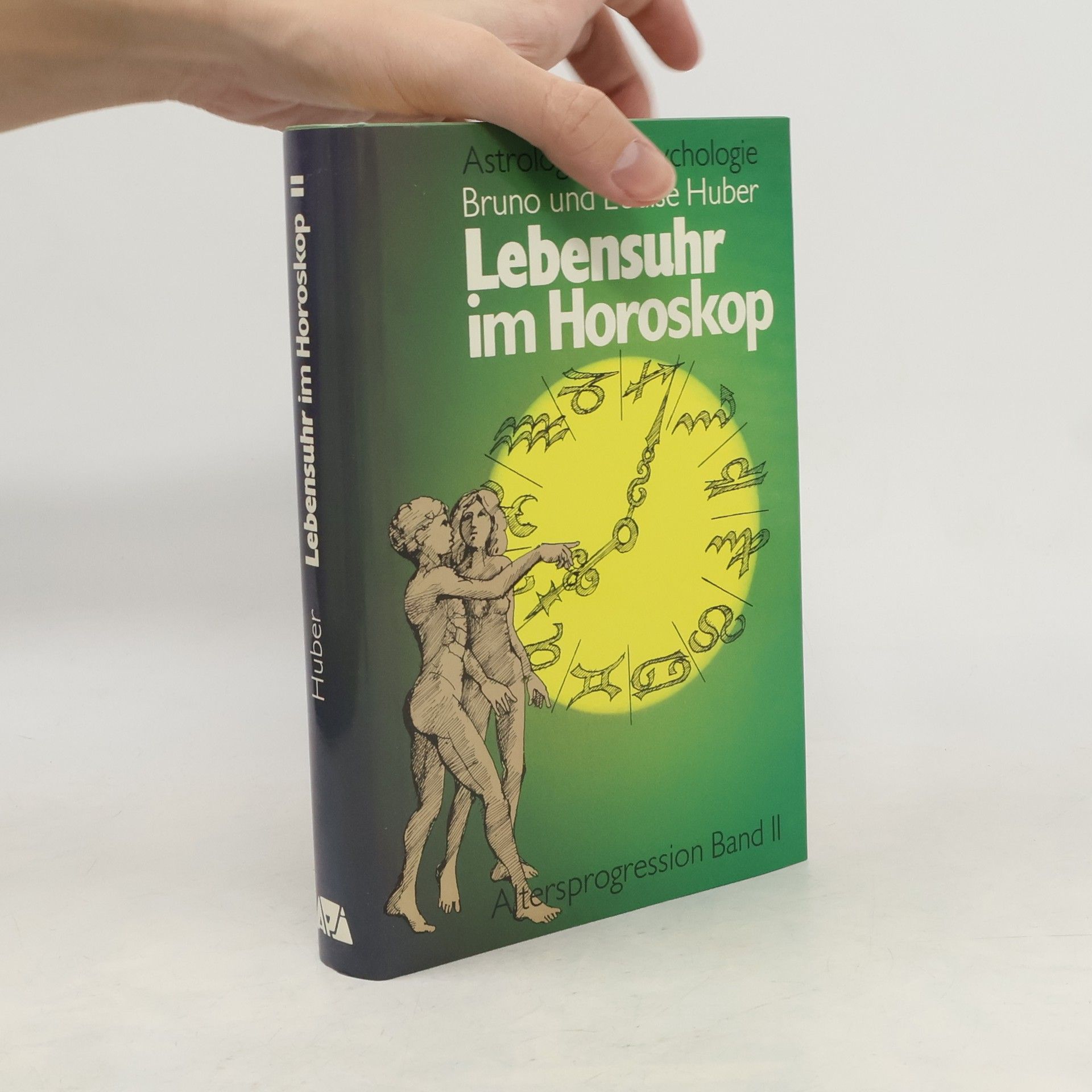 Bruno Huber Lebensuhr im Horoskop