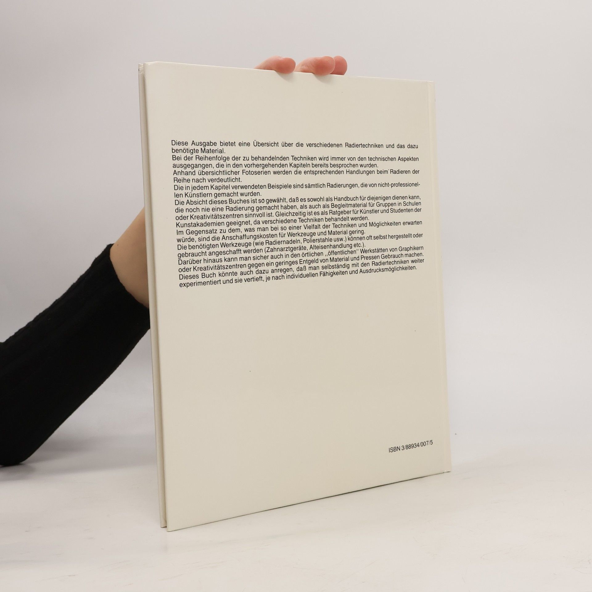 Helga Reuter Bild-Kurs-Buch Radiertechniken