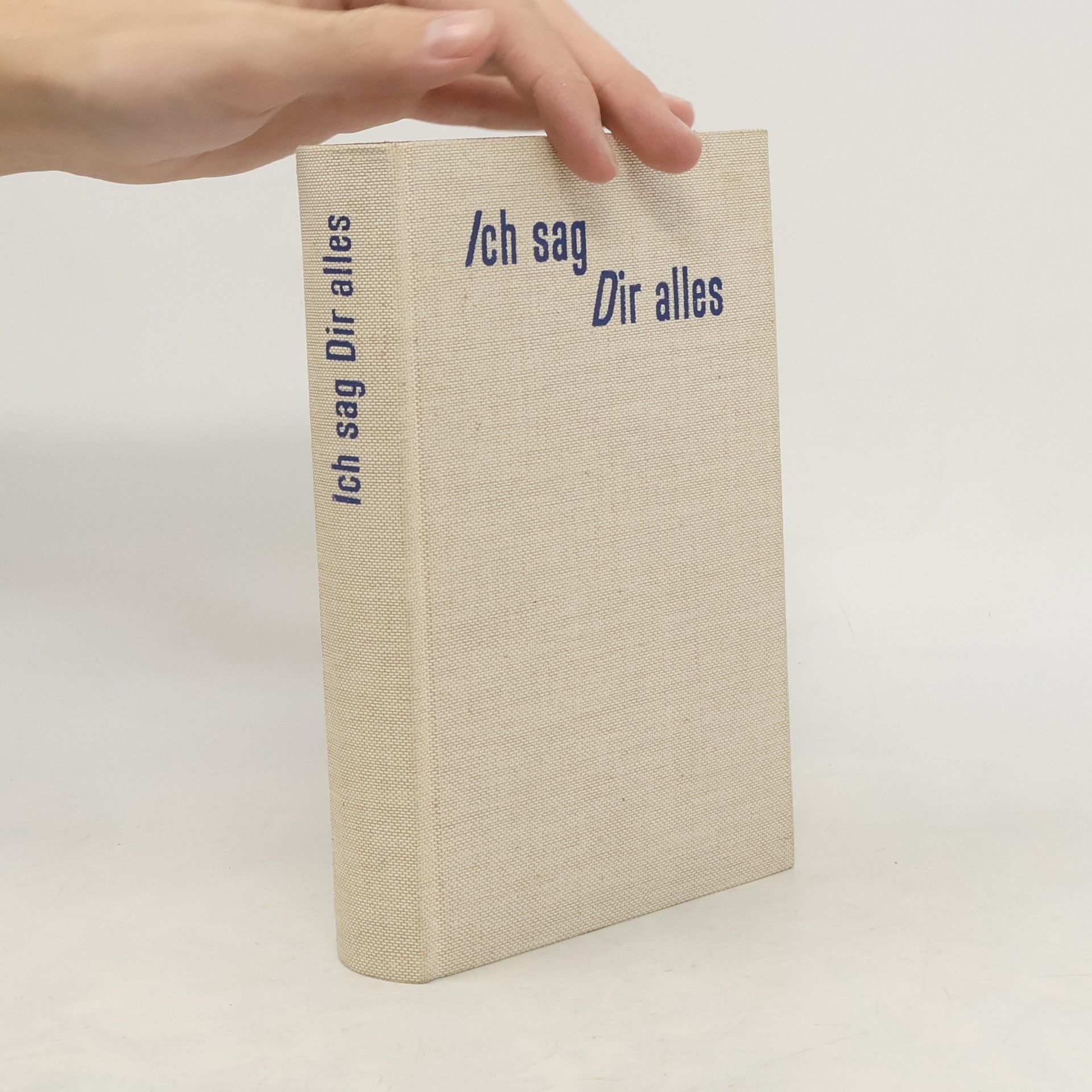 Autores varios Ich sag Dir alles